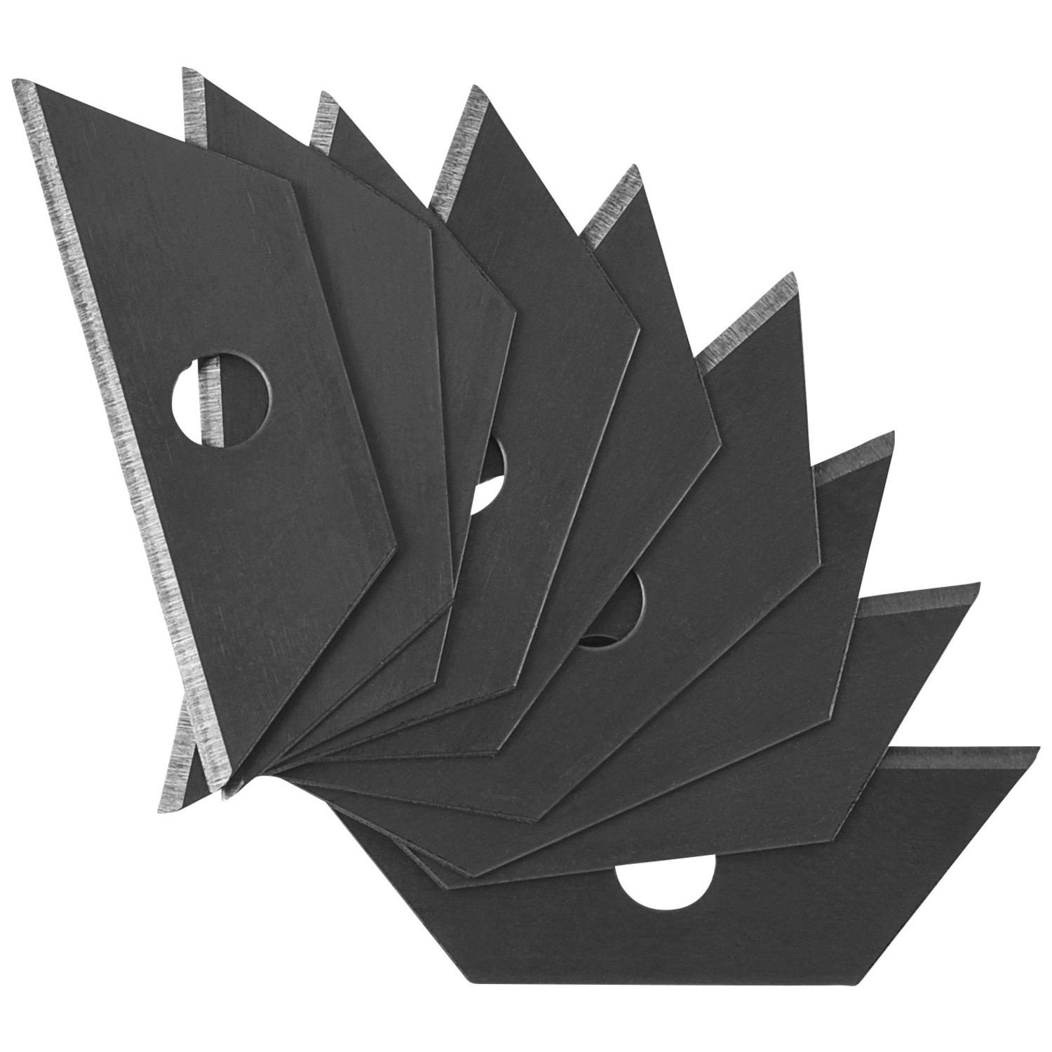 Ersatzklingen, für Trapezmesser, Metall, schwarz