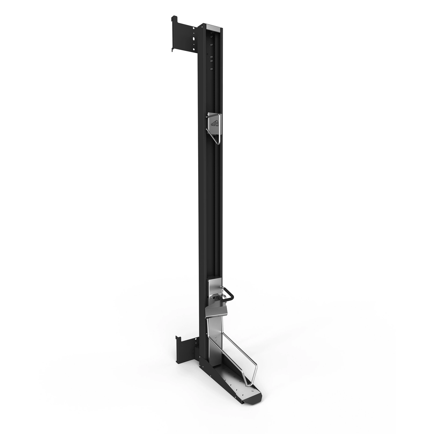 Fahrradhalterung, Länge: 184,6 cm, dunkelgrau-metallic, für: Biohort Gerätehaus