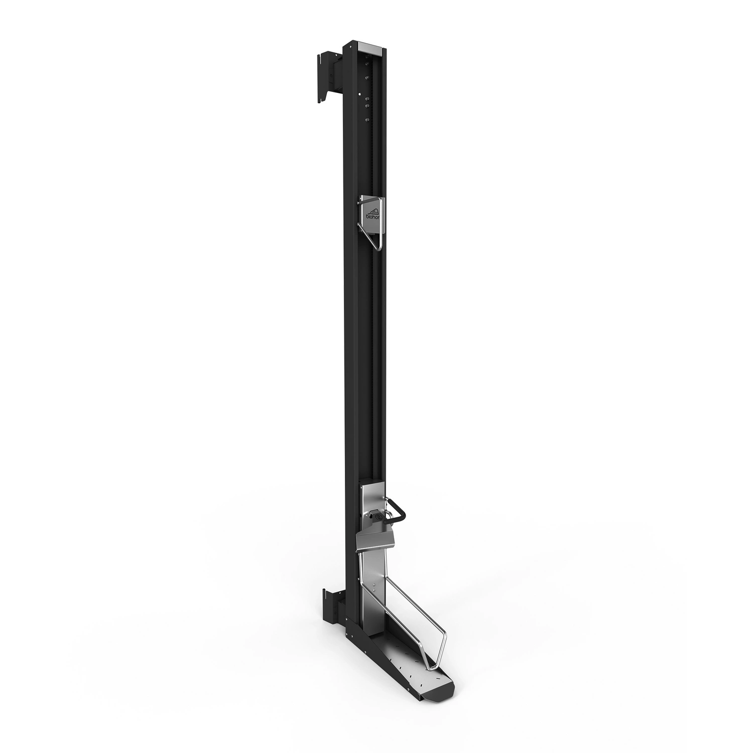 Fahrradhalterung, Länge: 185,4 cm, dunkelgrau-metallic, für: Biohort Gerätehaus