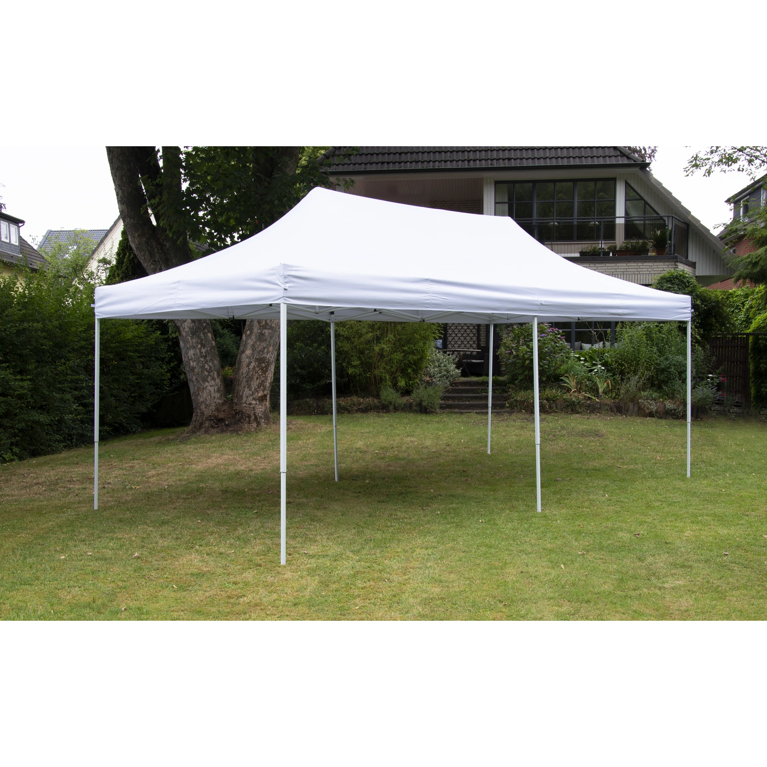 Faltpavillon, Walmdach, rechteckig, BxT: 600 x 300 cm