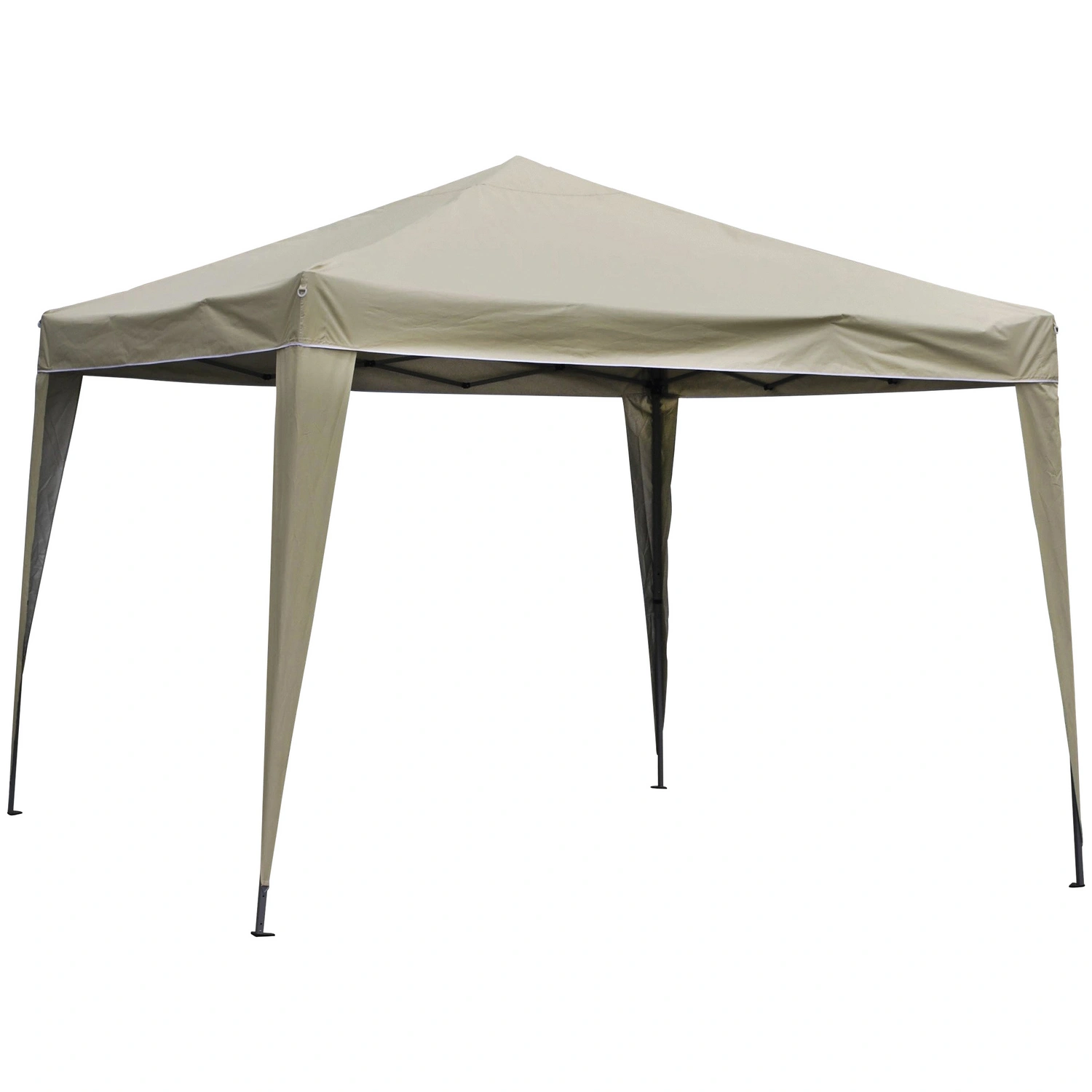 Seitenteile, Breite: 290 cm, Polyester, beige, mit Fenster