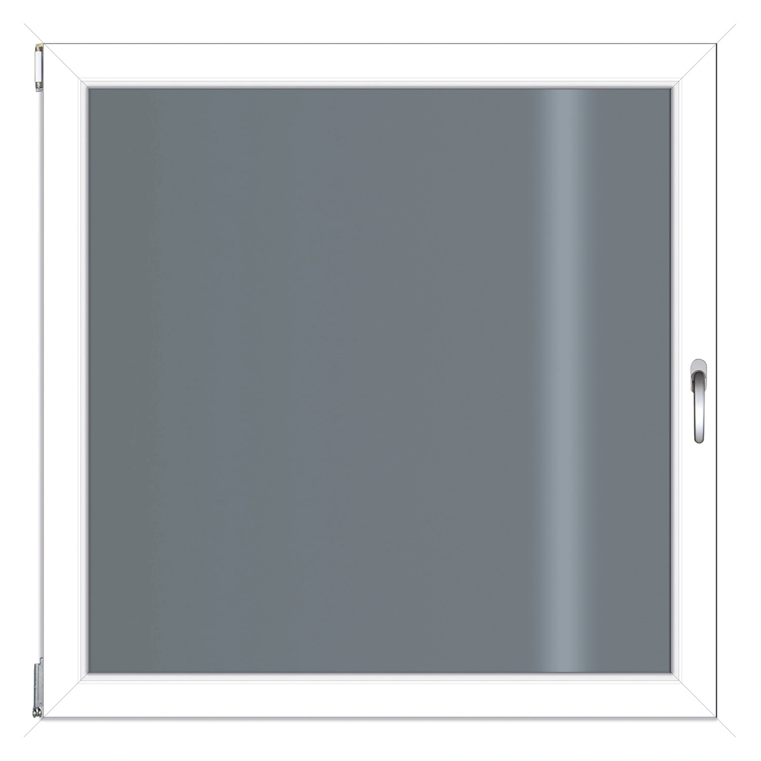 Fenster »BT 60 Light«, BxH: 100 x 100 cm, Isolier-Klarglas
