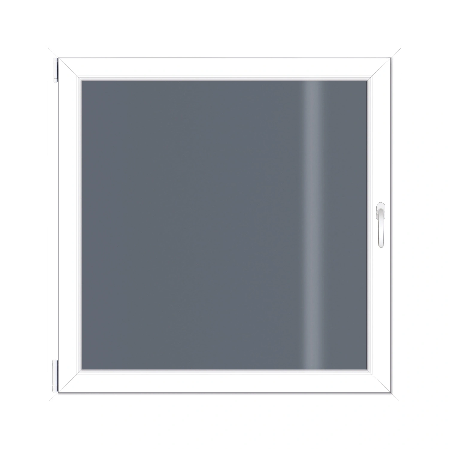 Fenster »BT 60 Light«, BxH: 60 x 60 cm, Isolier-Klarglas