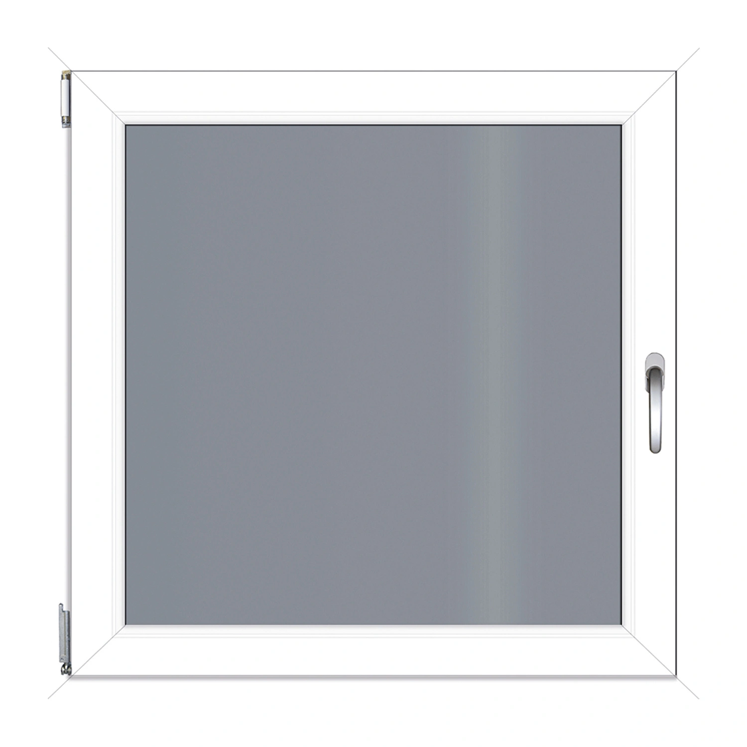Fenster »BT 60 Light«, BxH: 75 x 75 cm, Isolier-Klarglas