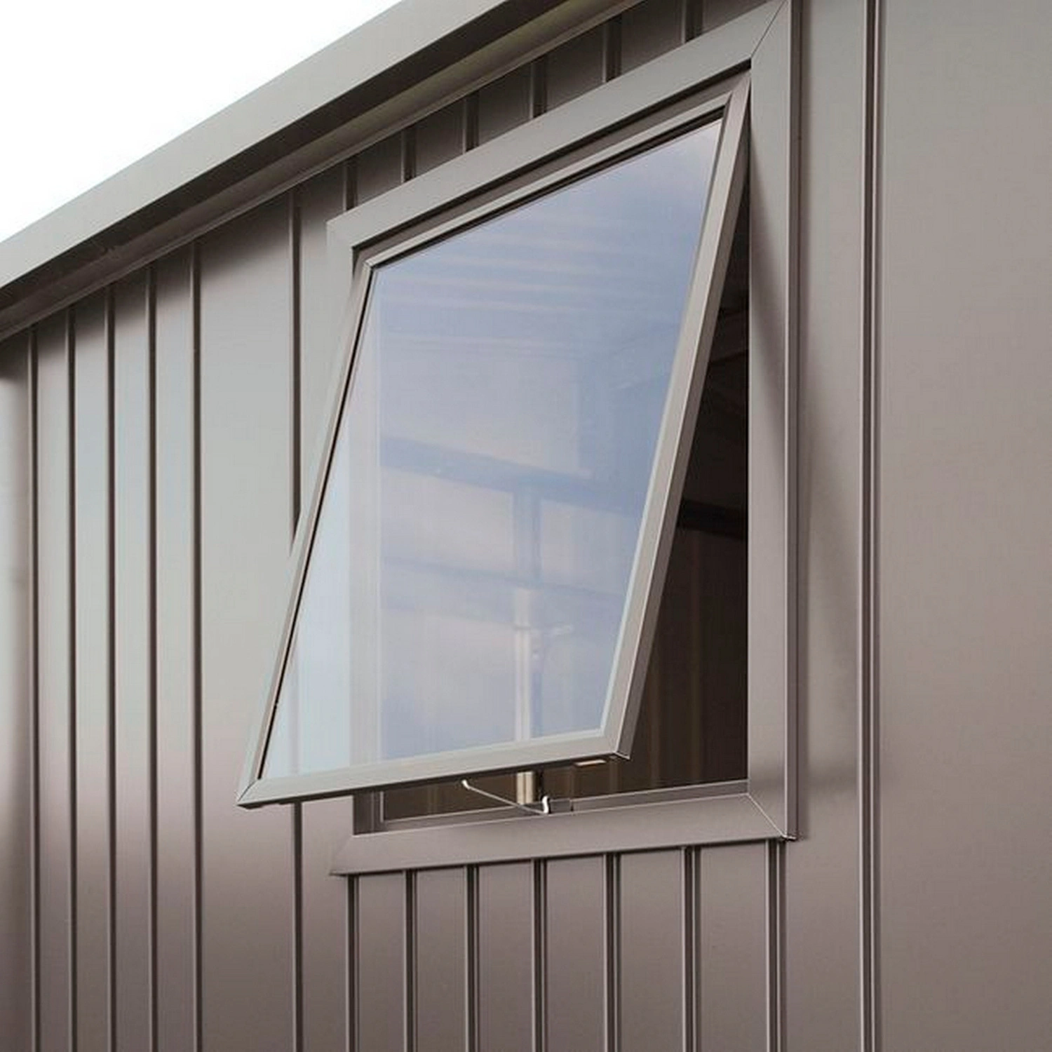 Fenster »Europa«, BxHxT: 73,3 x 176 x 5 cm, quarzgrau-metallic