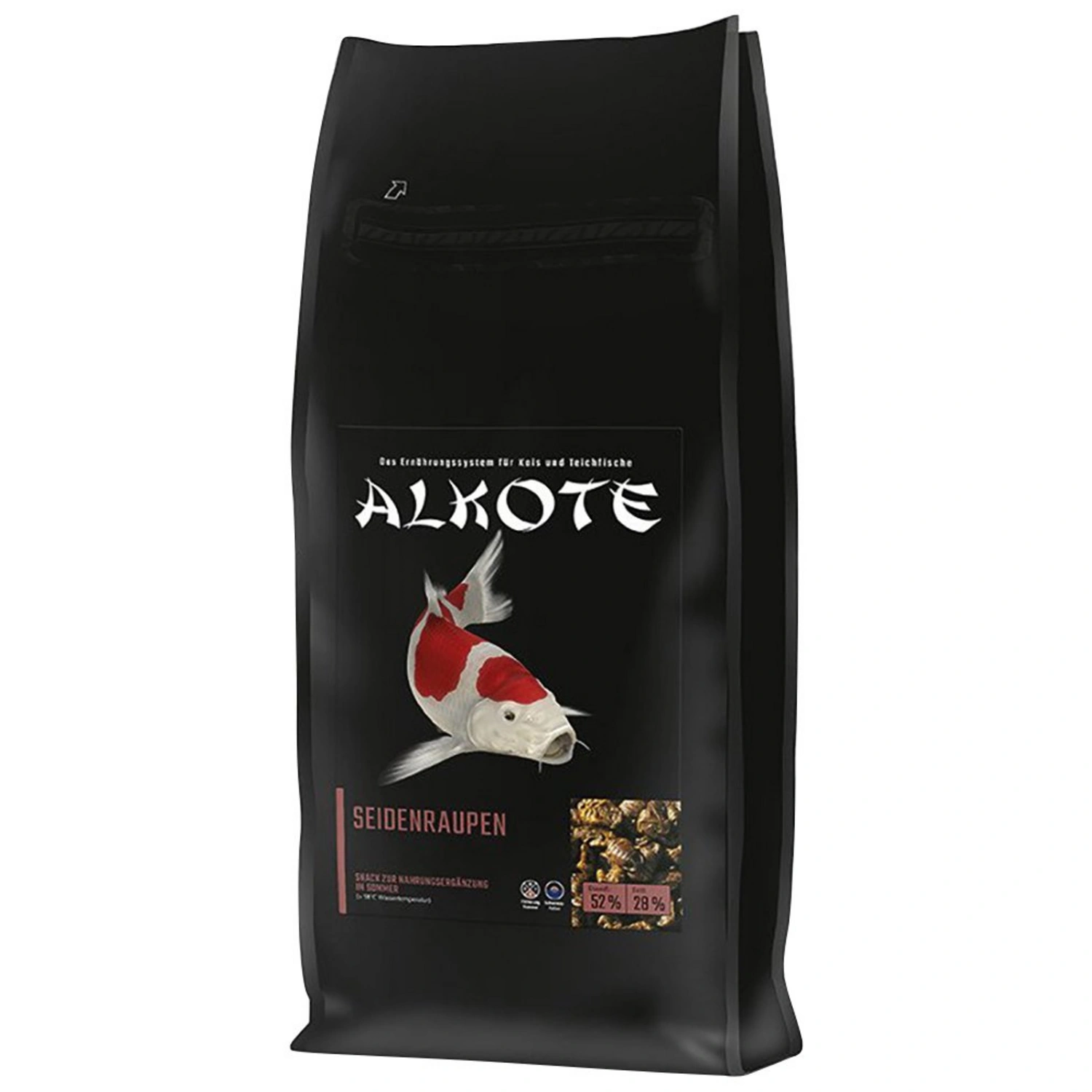 Fischfutter »ALKOTE SEIDENRAUPEN«, 3 Stück, je 1,5 kg, Seidenraupen
