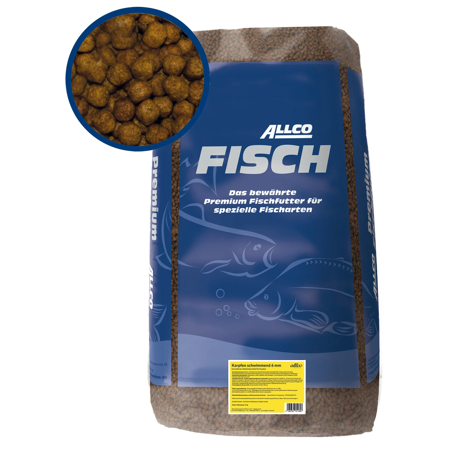 Fischfutter »Fisch«, 1 Beutel à 14000 g