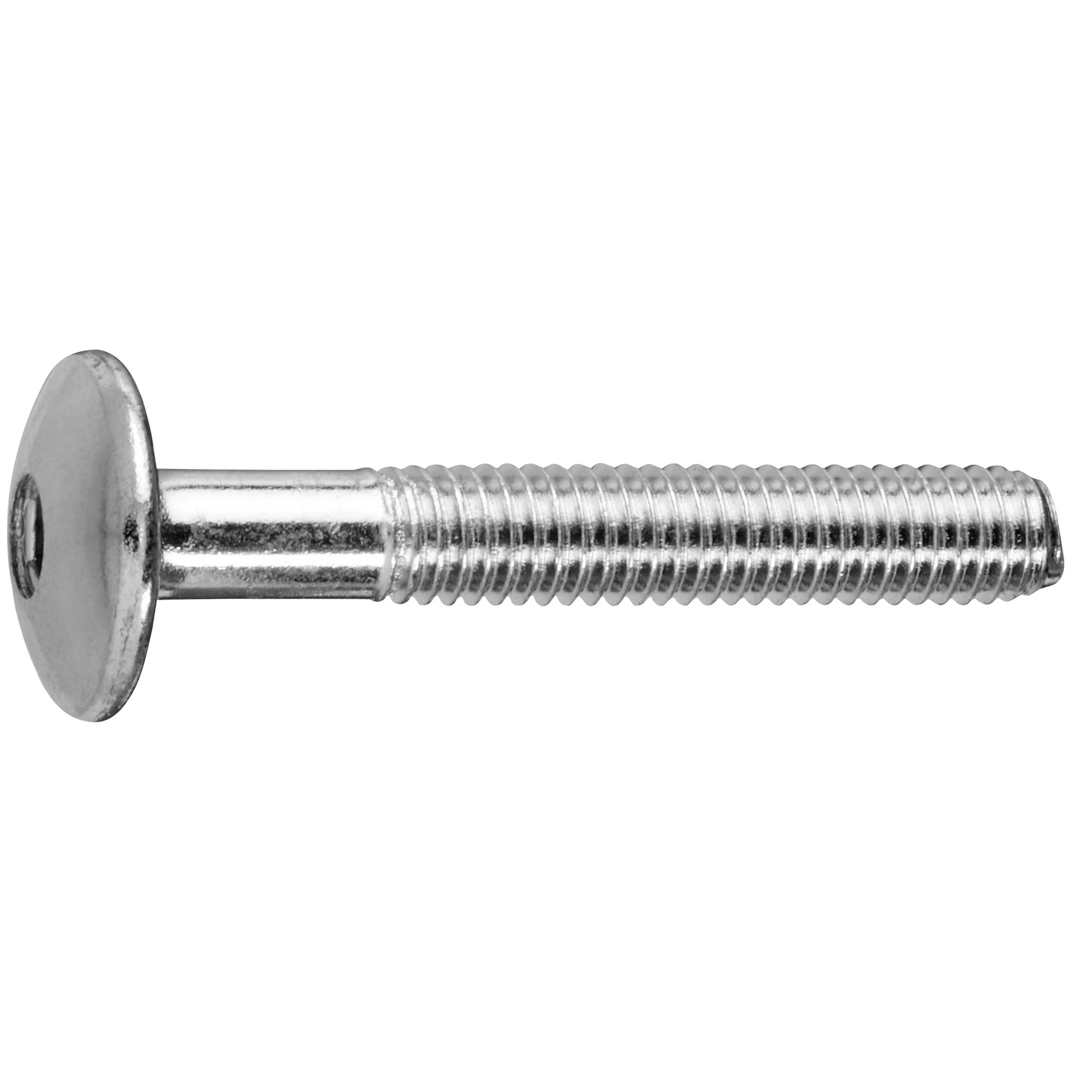 Flachrundschraube, ØxL: 6 x 40 mm, Verzinkt