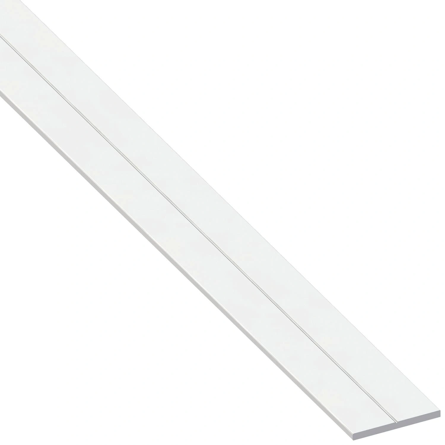 Flachstange »Combitech®«, BxL: 29,5 x 1000 mm, weiß