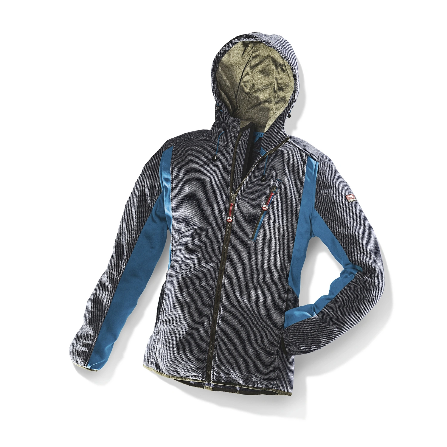 Fleecejacke, marine, Polyester, Gr. S