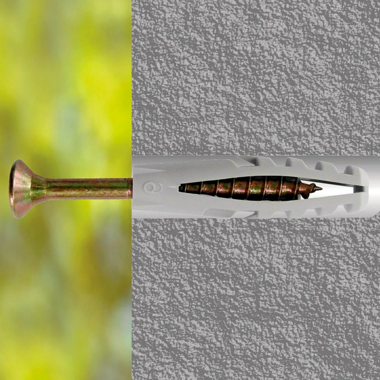 Flossendübel, Polyamid (PA), 100 Stück, 8 x 40 mm