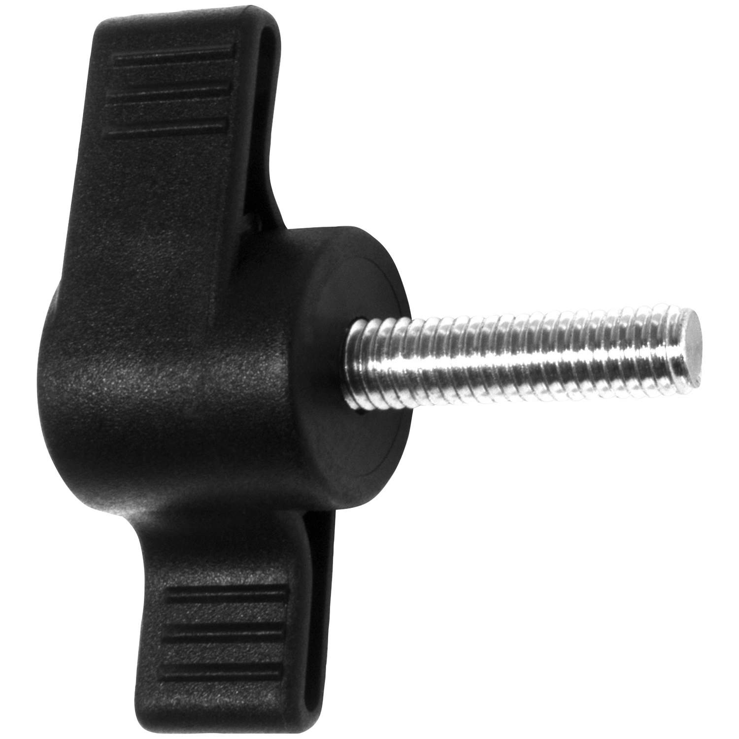 Flügelgriffschraube, ØxL: 6 x 23 mm, kunststoff/Stahl, verzinkt, 1 Stück