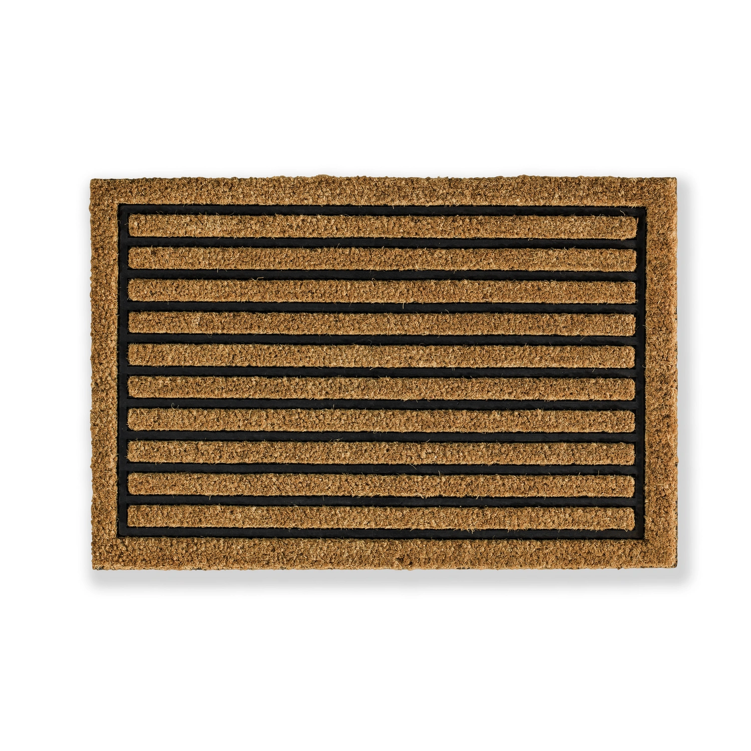 Fußmatte »Coco Home«, Höhe: 1,6 cm, Rutschfest, Antibakteriell, Kokos/Gummi