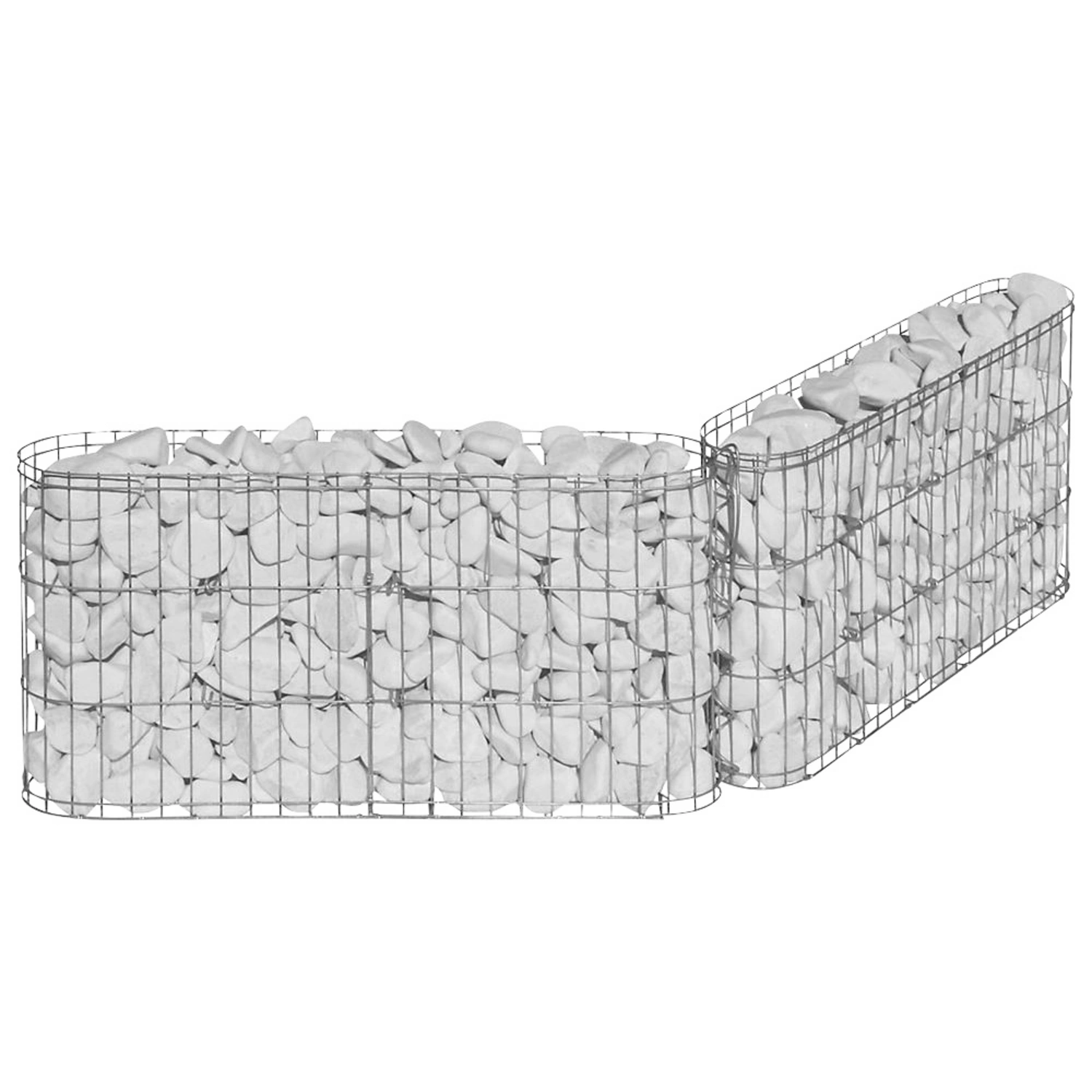 Gabione »Leonardo«, BxHxL: 10 x 30 x 60 cm, Stahl