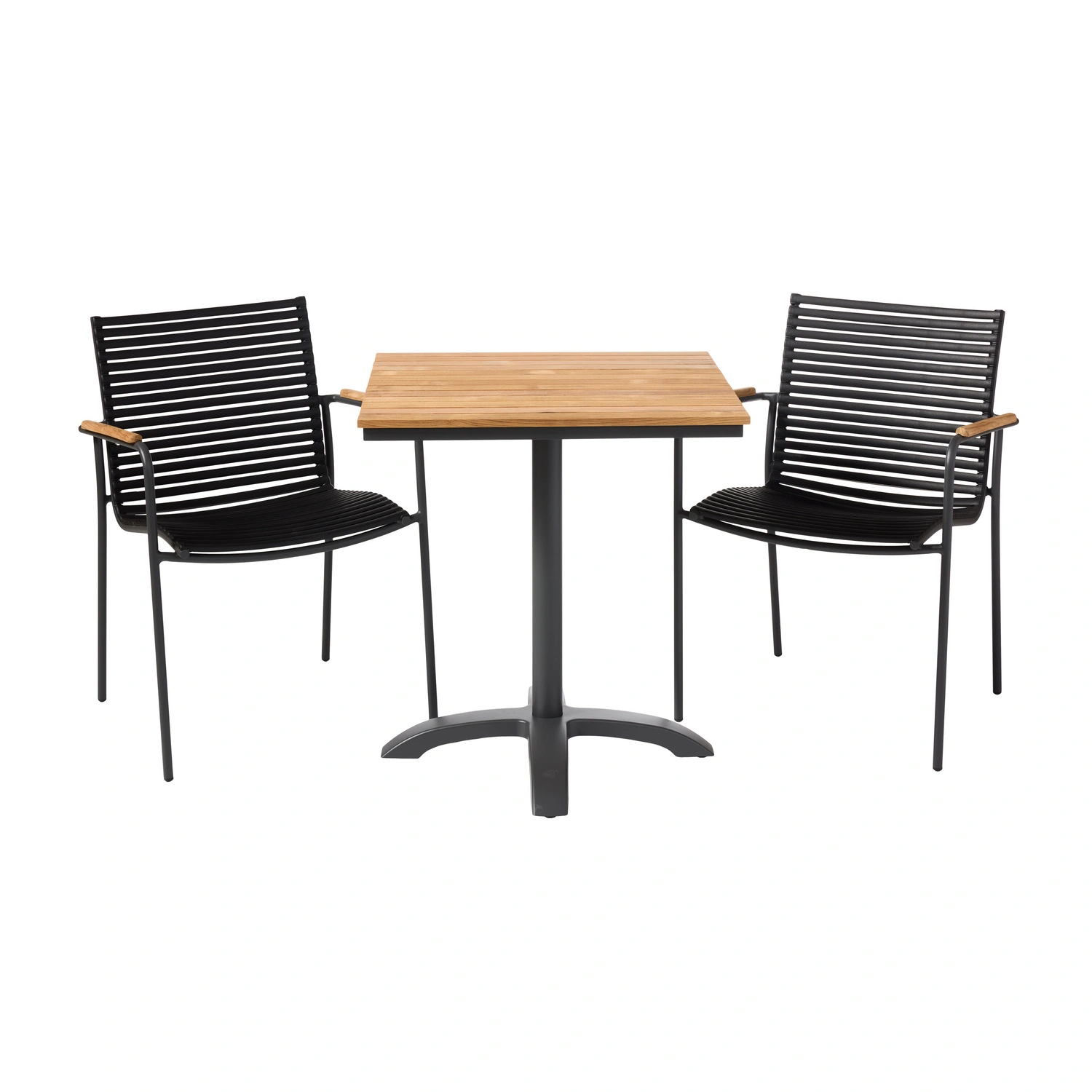 Gartenmöbelset »Mood«, 2 Sitzplätze, Teakholz, 3-teilig
