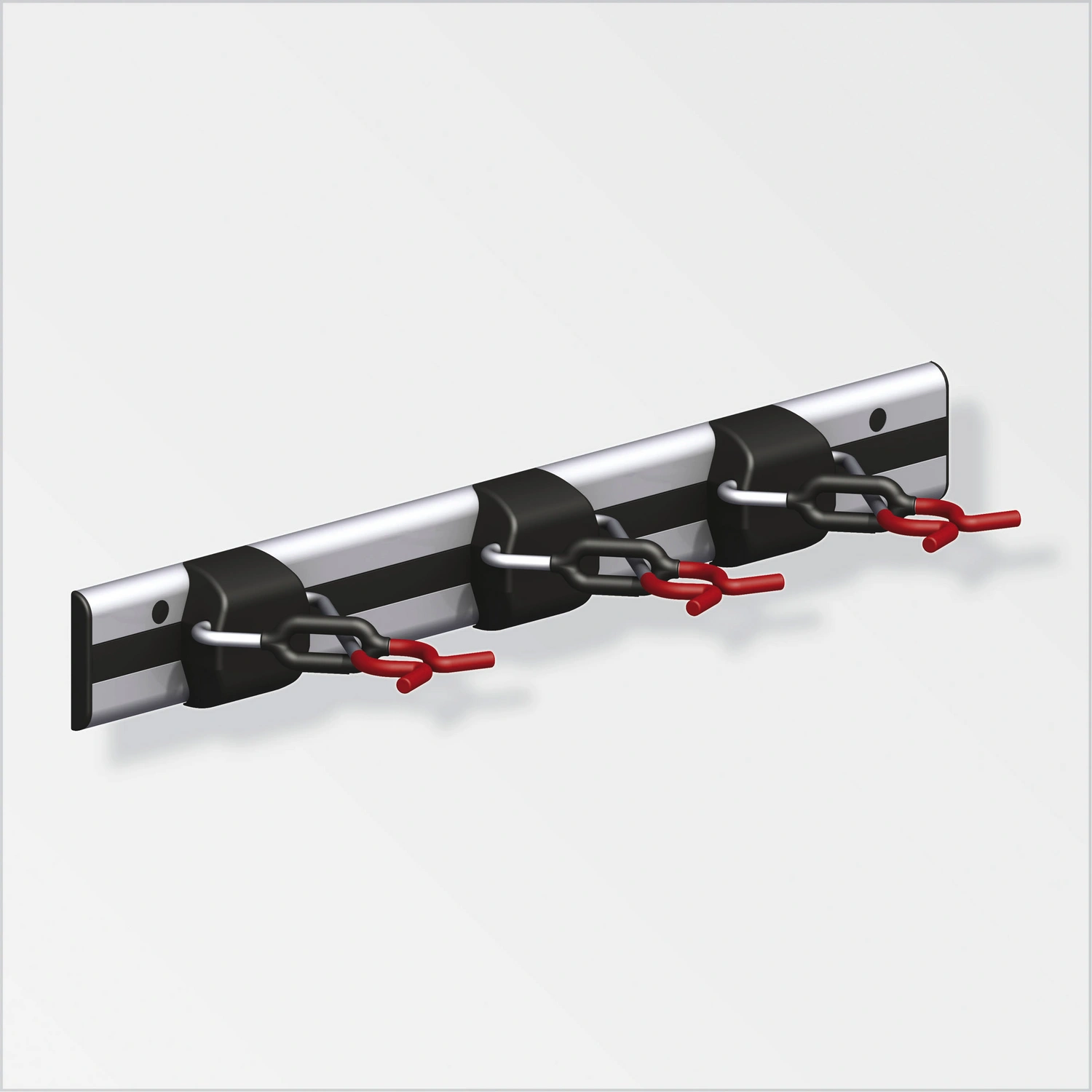 Gerätehalter, Breite: 100 cm, Aluminium