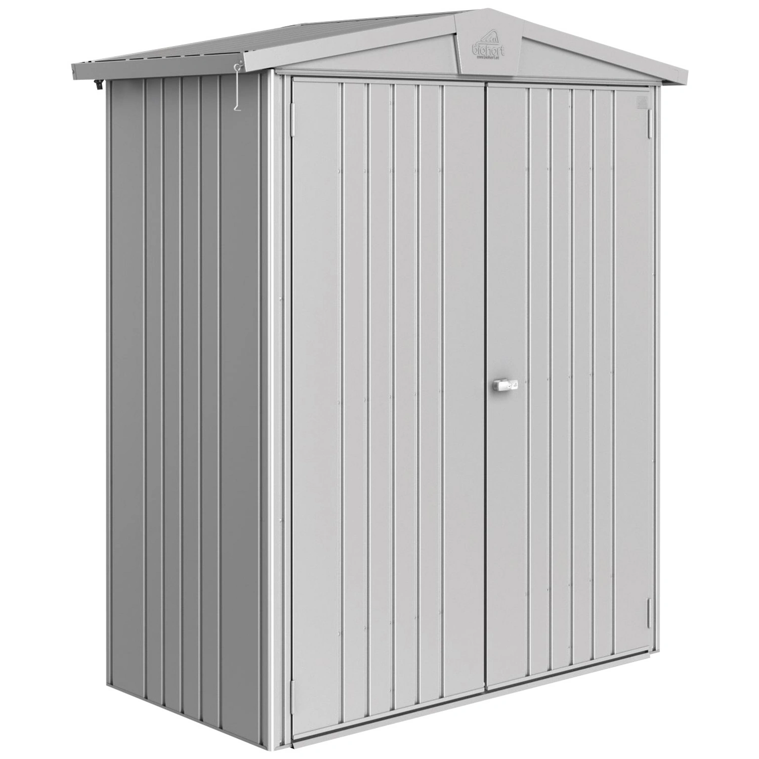 Gerätehaus »Europa«, Stahl, BxHxT: 172 x 196 x 84 cm (Außenmaße inkl. Dachüberstand)