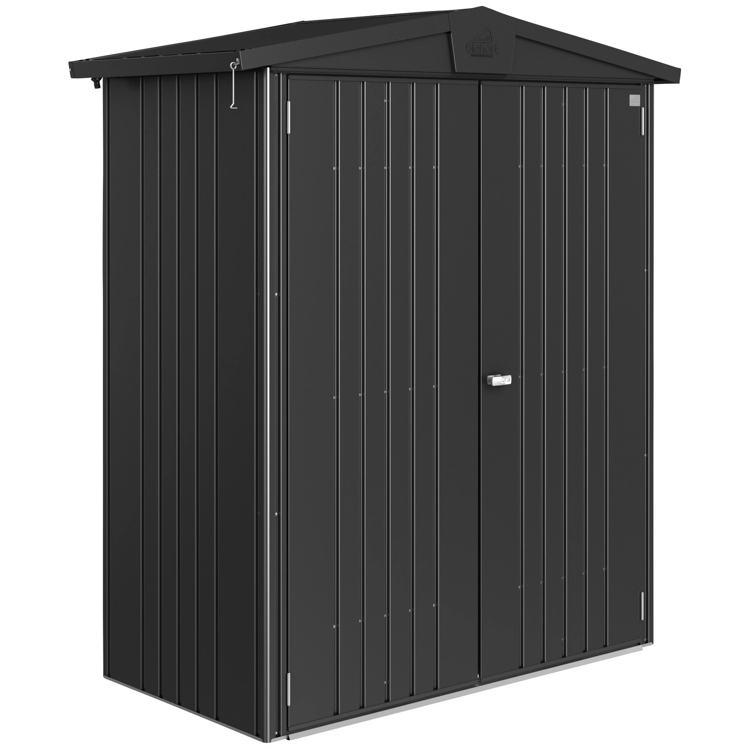 Gerätehaus »Europa Gr. 1«, Stahl, BxHxT: 172 x 196 x 84 cm (Außenmaße inkl. Dachüberstand)