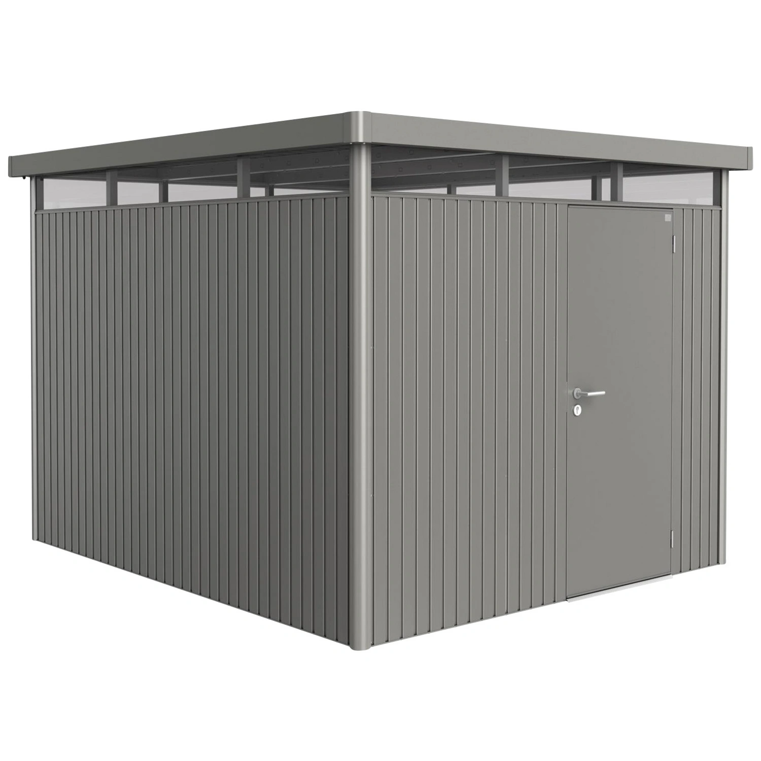 Gerätehaus »HighLine«, Stahl, BxHxT: 275 x 222 x 315 cm (Außenmaße inkl. Dachüberstand)