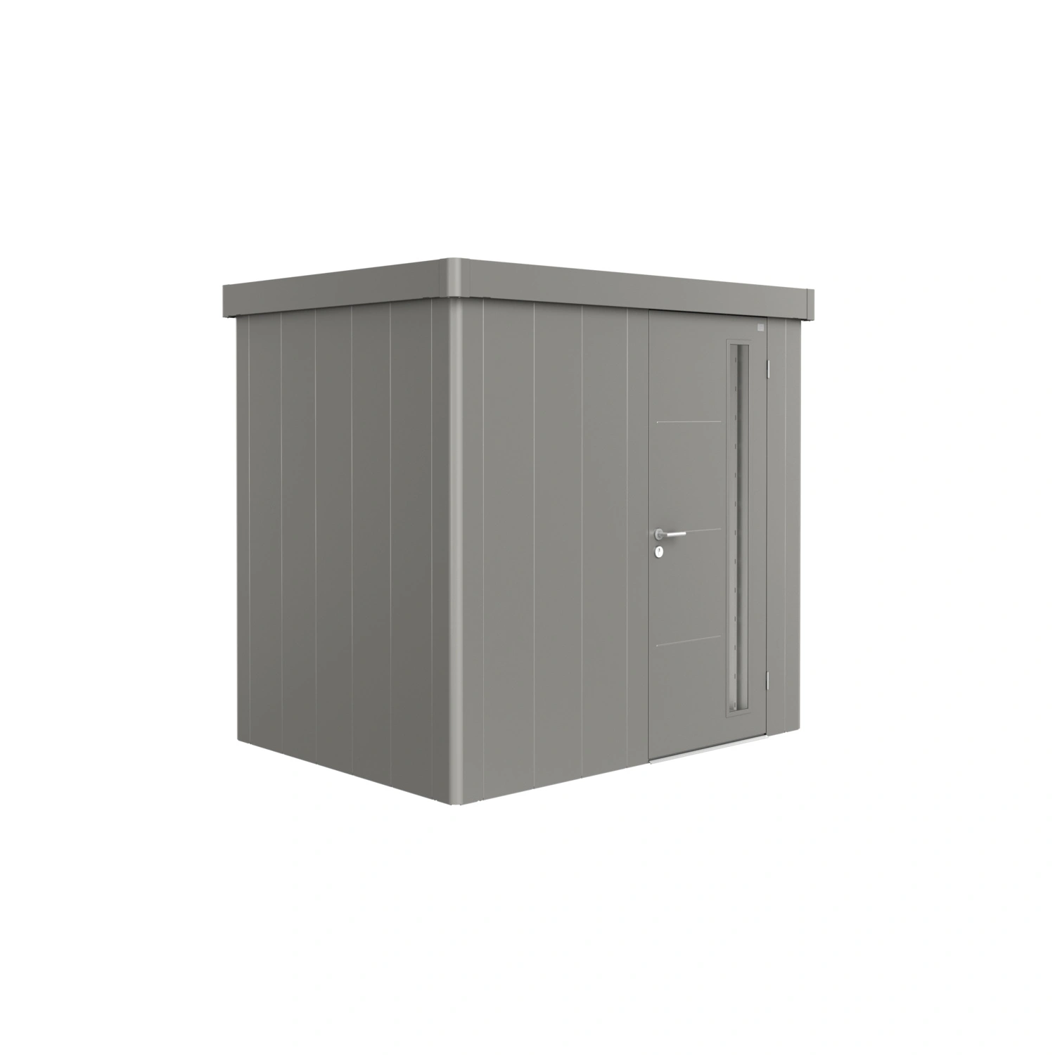Gerätehaus »Neo 1B«, Metall, BxHxT: 236 x 222 x 180 cm (Außenmaße inkl. Dachüberstand)