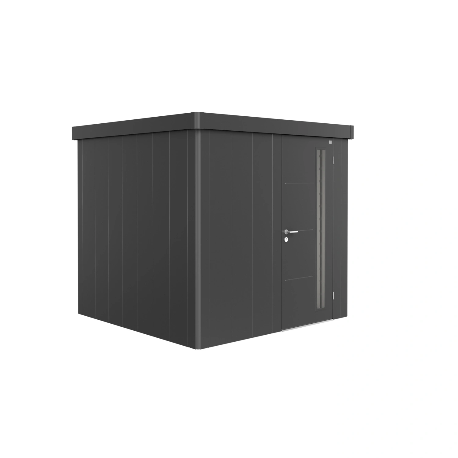 Gerätehaus »Neo 2B«, Metall, BxHxT: 236 x 222 x 236 cm (Außenmaße inkl. Dachüberstand)
