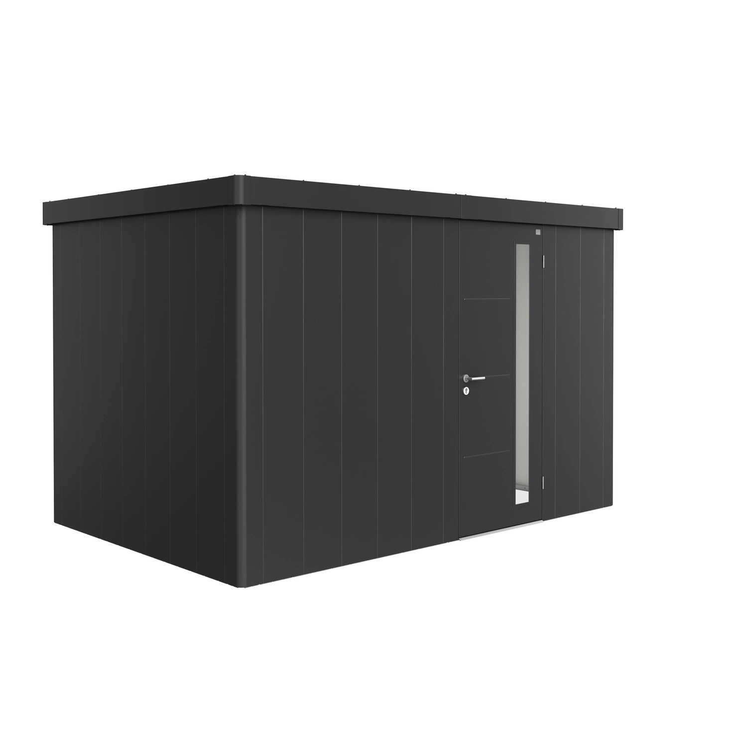 Gerätehaus »Neo«, Stahl, BxHxT: 348 x 222 x 236 cm (Außenmaße inkl. Dachüberstand)