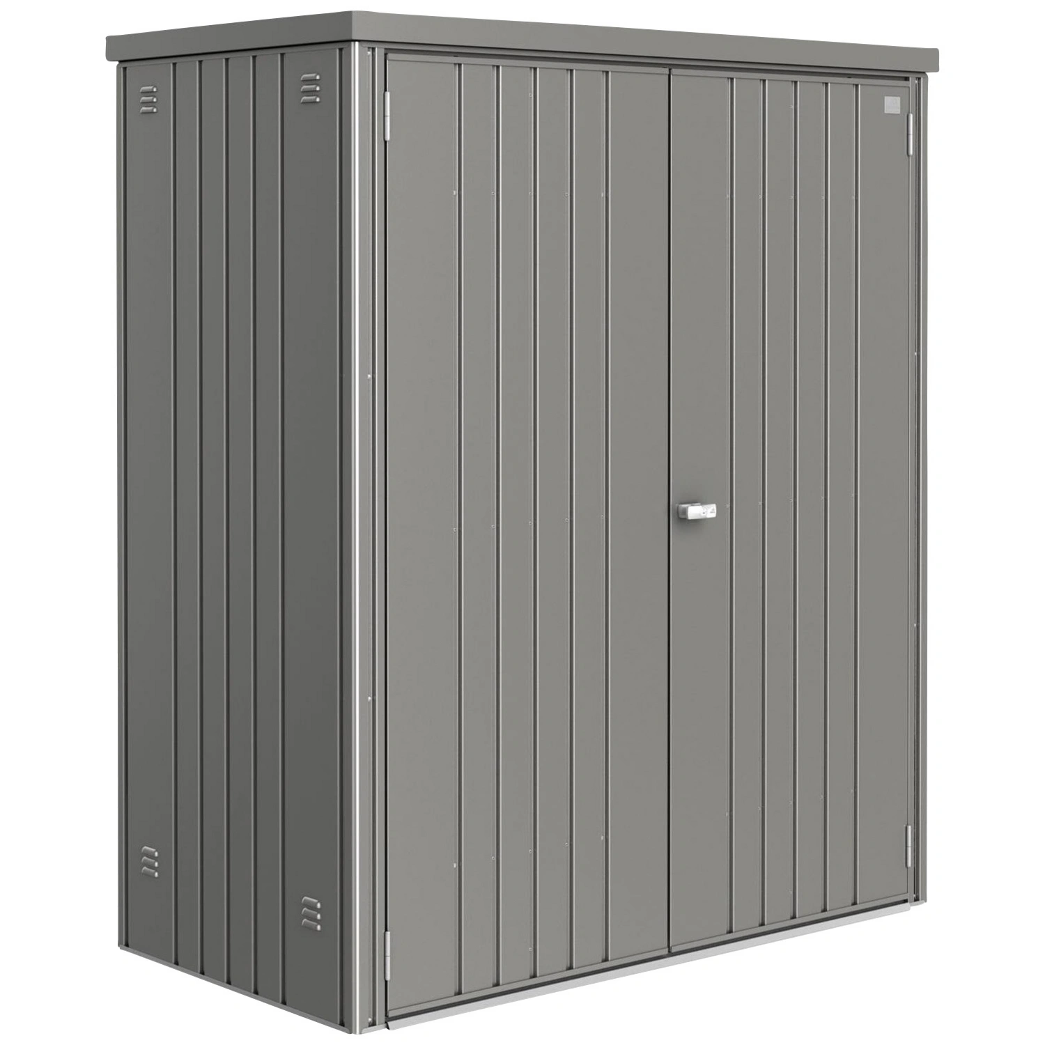 Geräteschrank, Metall, BxHxT: 155 x 182,5 x 83 cm (Außenmaße)