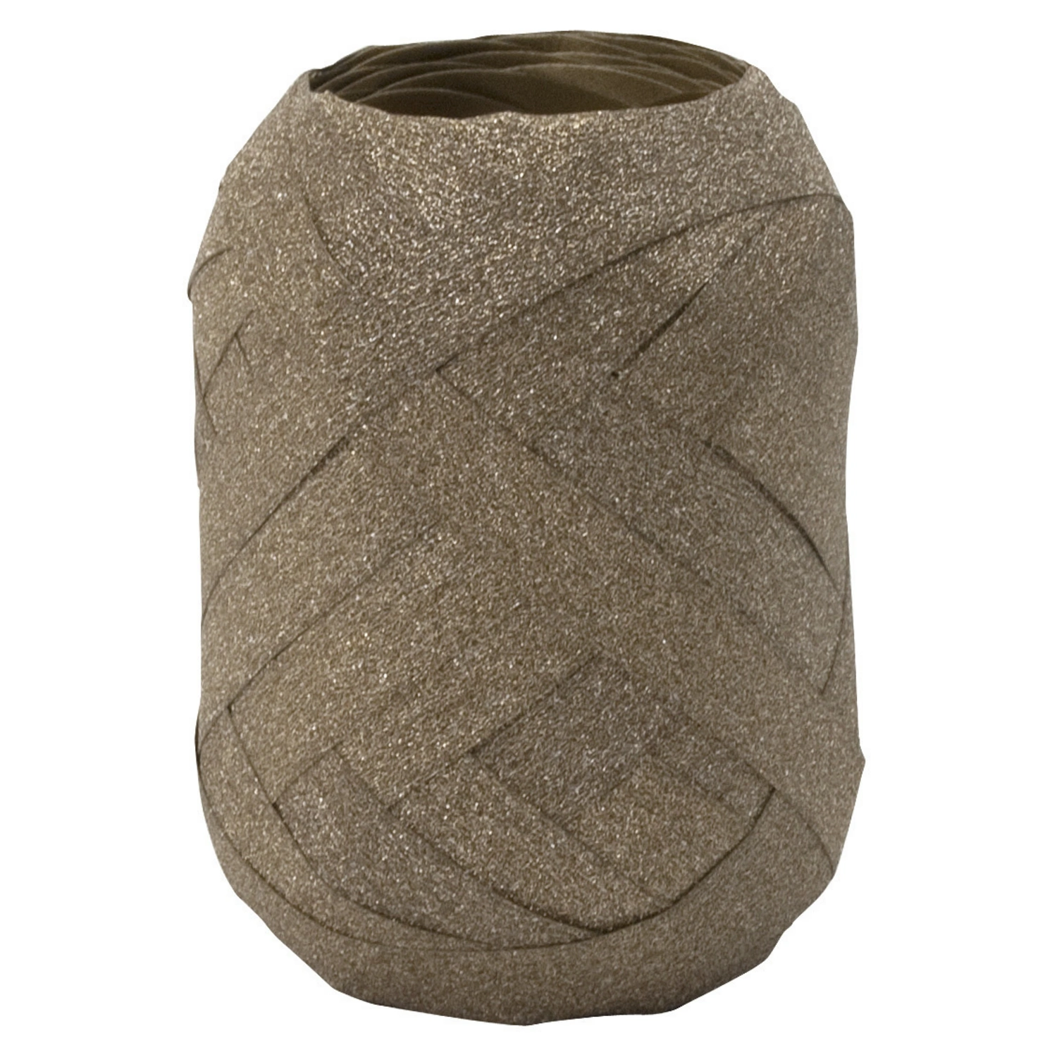 Geschenkband »Glamour«, Polyband, Länge: 150 cm, altgoldfarben