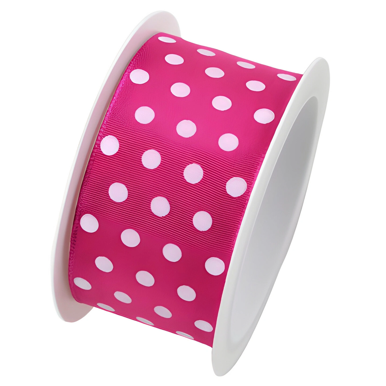 Geschenkband »Hot Spots«, Taft, Länge: 200 cm, berry