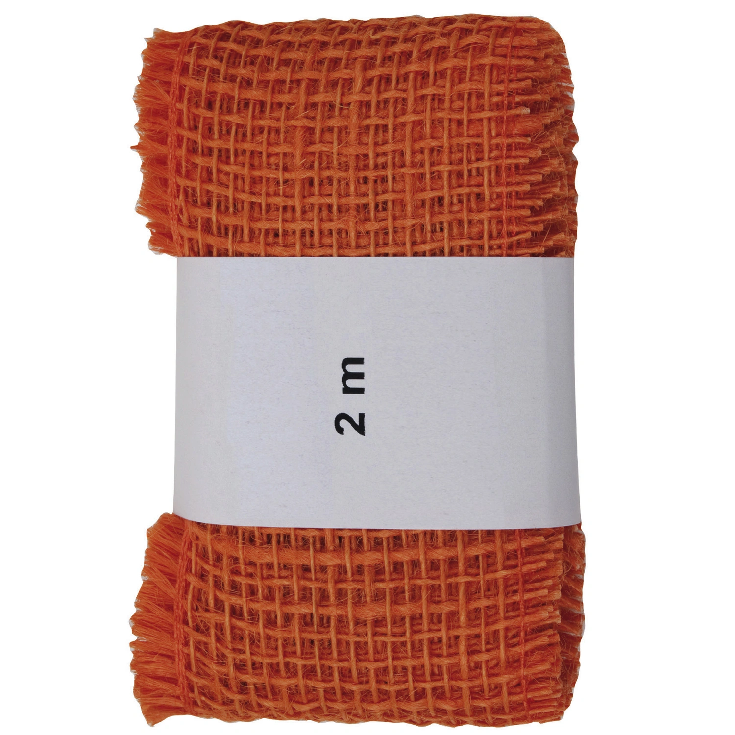 Geschenkband, Jute, Länge: 200 cm, orange