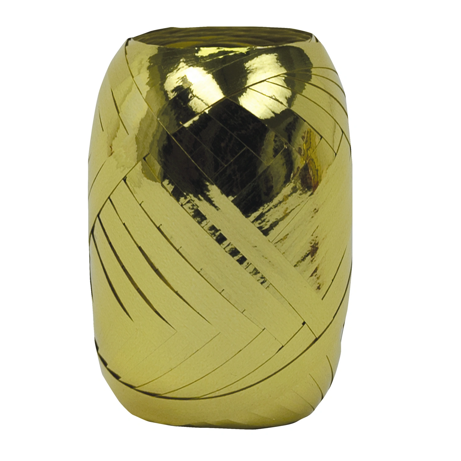 Geschenkband, Polyband, Länge: 2000 cm, goldfarben