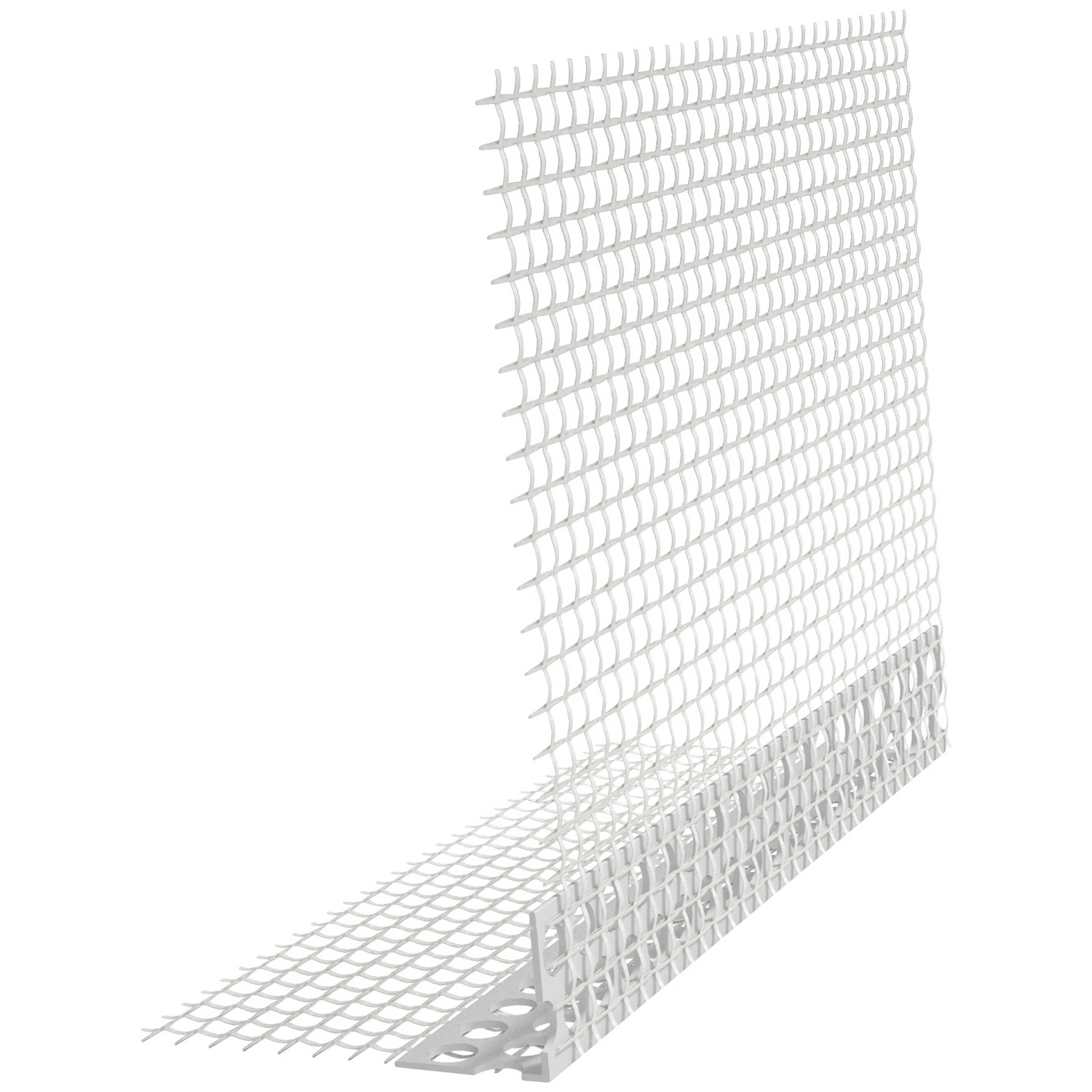 Gewebeeckwinkel, BxL: 15 x 250 cm, weiß