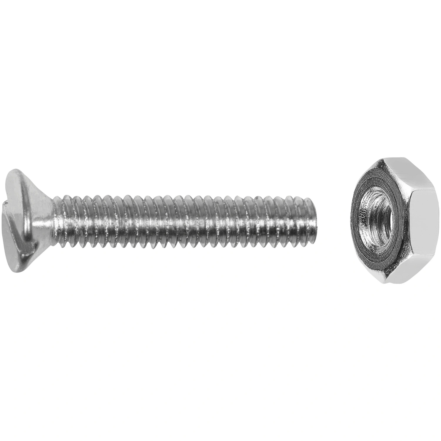 Gewindeschraube, ØxL: M2 x 14 mm, Verzinkt, 20 Stück
