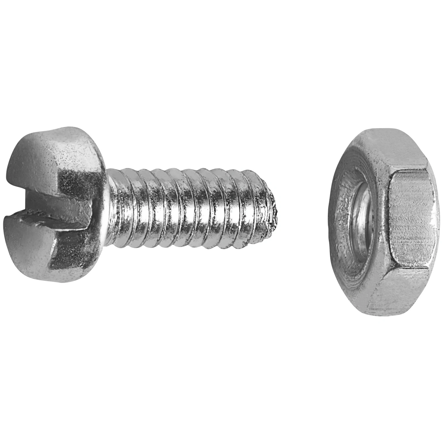 Gewindeschraube, ØxL: M2 x 5 mm, Verzinkt, 20 Stück