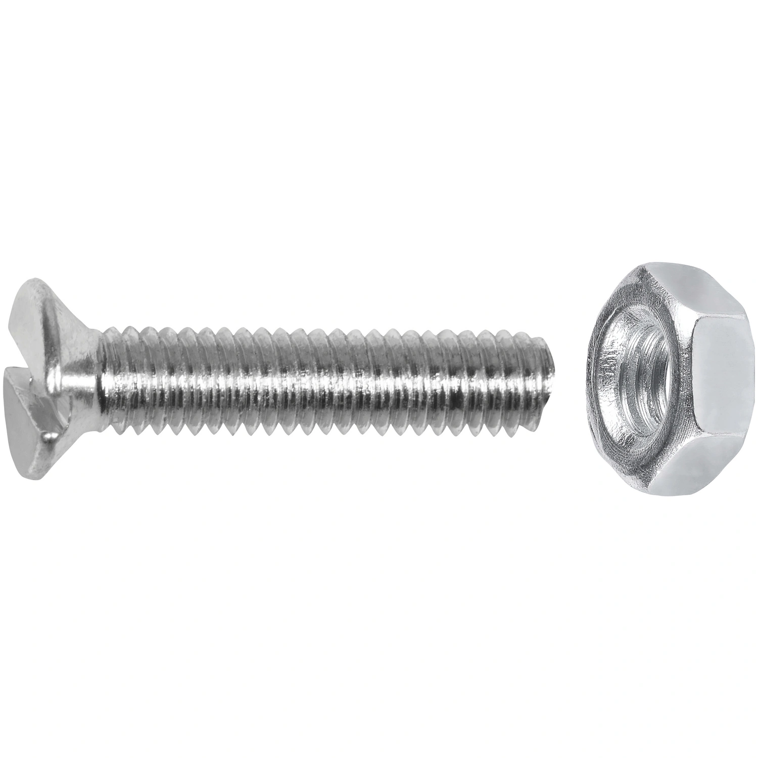 Gewindeschraube, ØxL: M3 x 14 mm, Verzinkt, 20 Stück