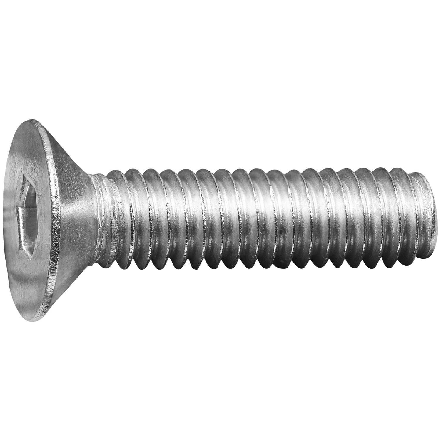 Gewindeschraube, ØxL: M4 x 16 mm, rostfreier Edelstahl A2, 1 Stück