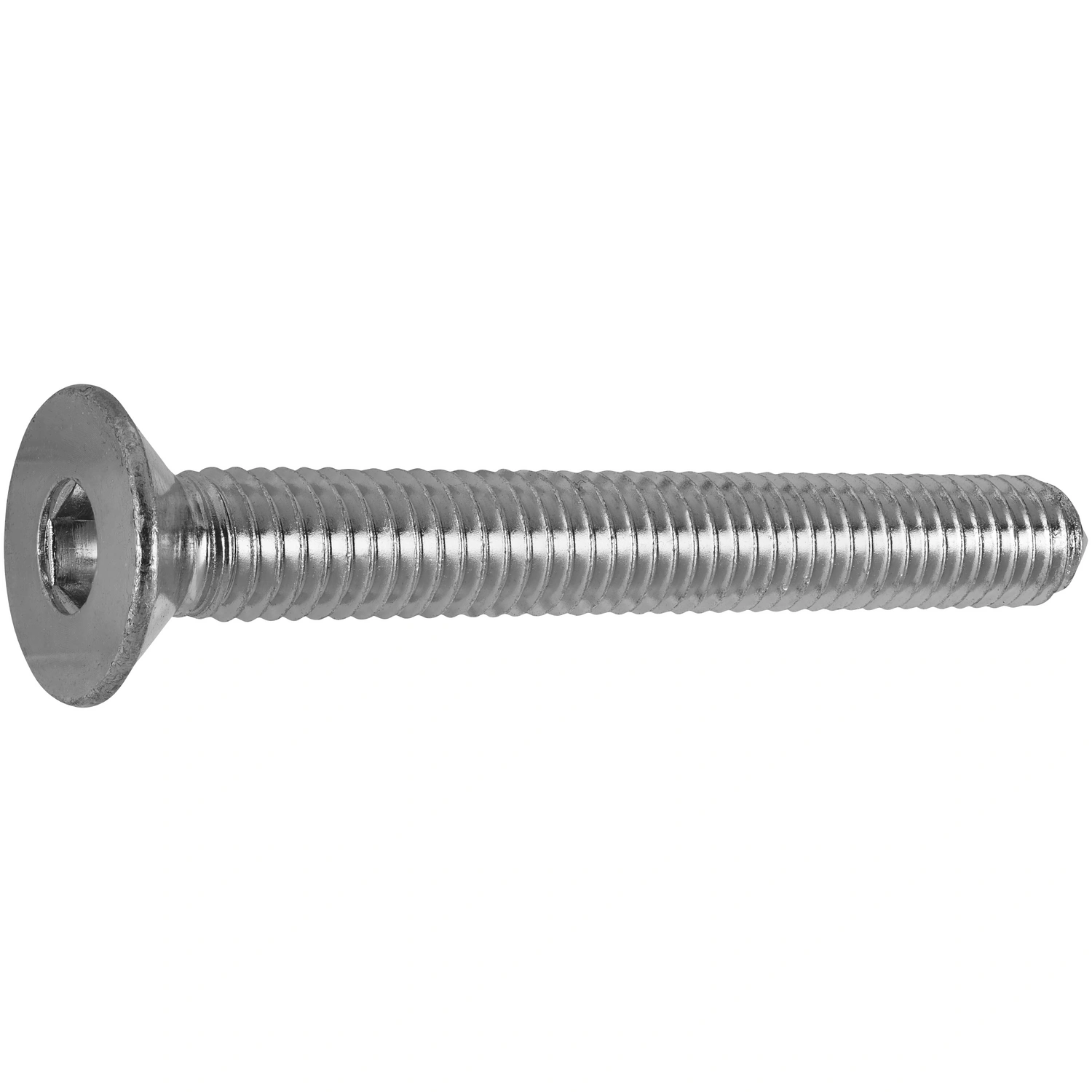 Gewindeschraube, ØxL: M6 x 50 mm, Verzinkt, 1 Stück