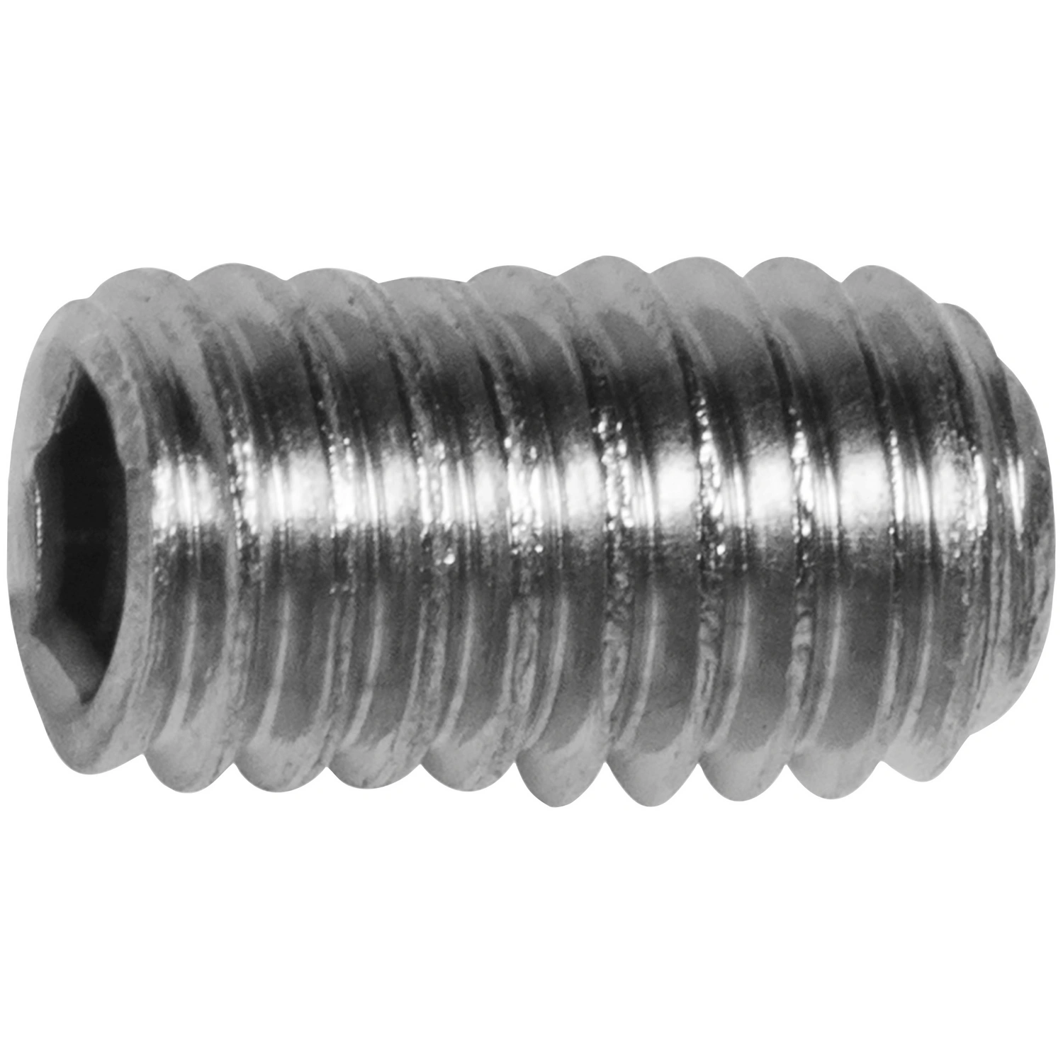 Gewindestift, ØxL: M3 x 5 mm, rostfreier Edelstahl A2, 5 Stück