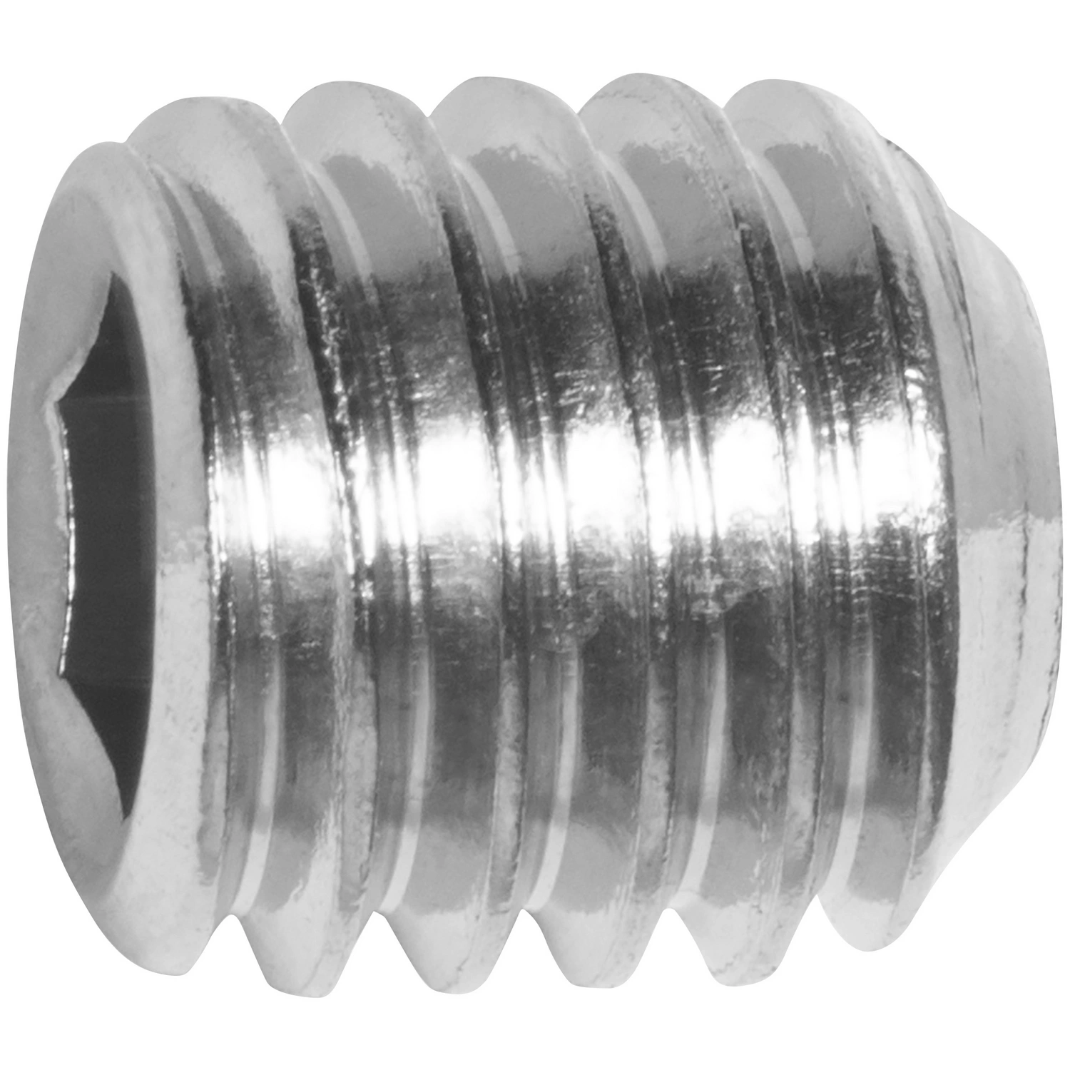 Gewindestift, ØxL: M8 x 8 mm, rostfreier Edelstahl A2, 5 Stück