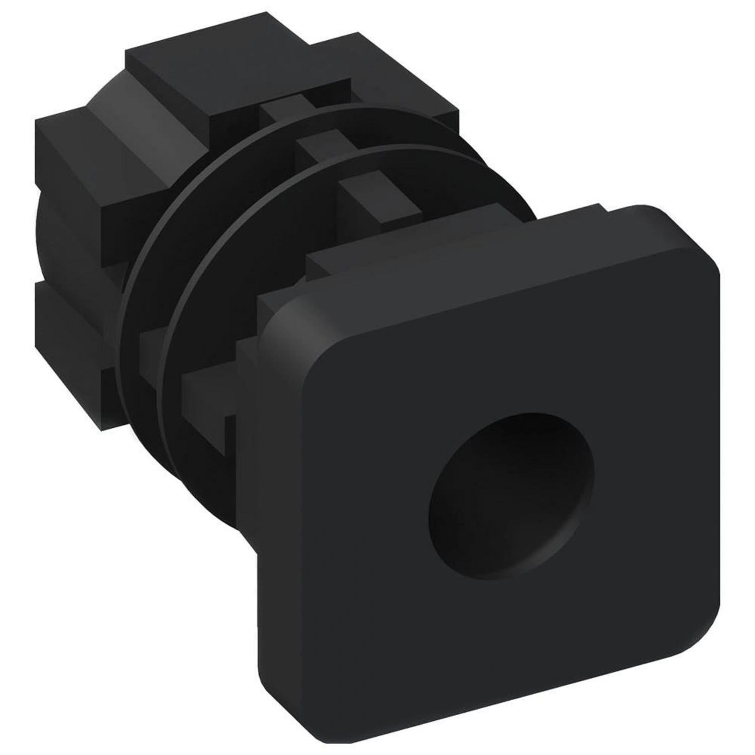 Gewindestopfen, Polyvinylchlorid (PVC), 2 Stück