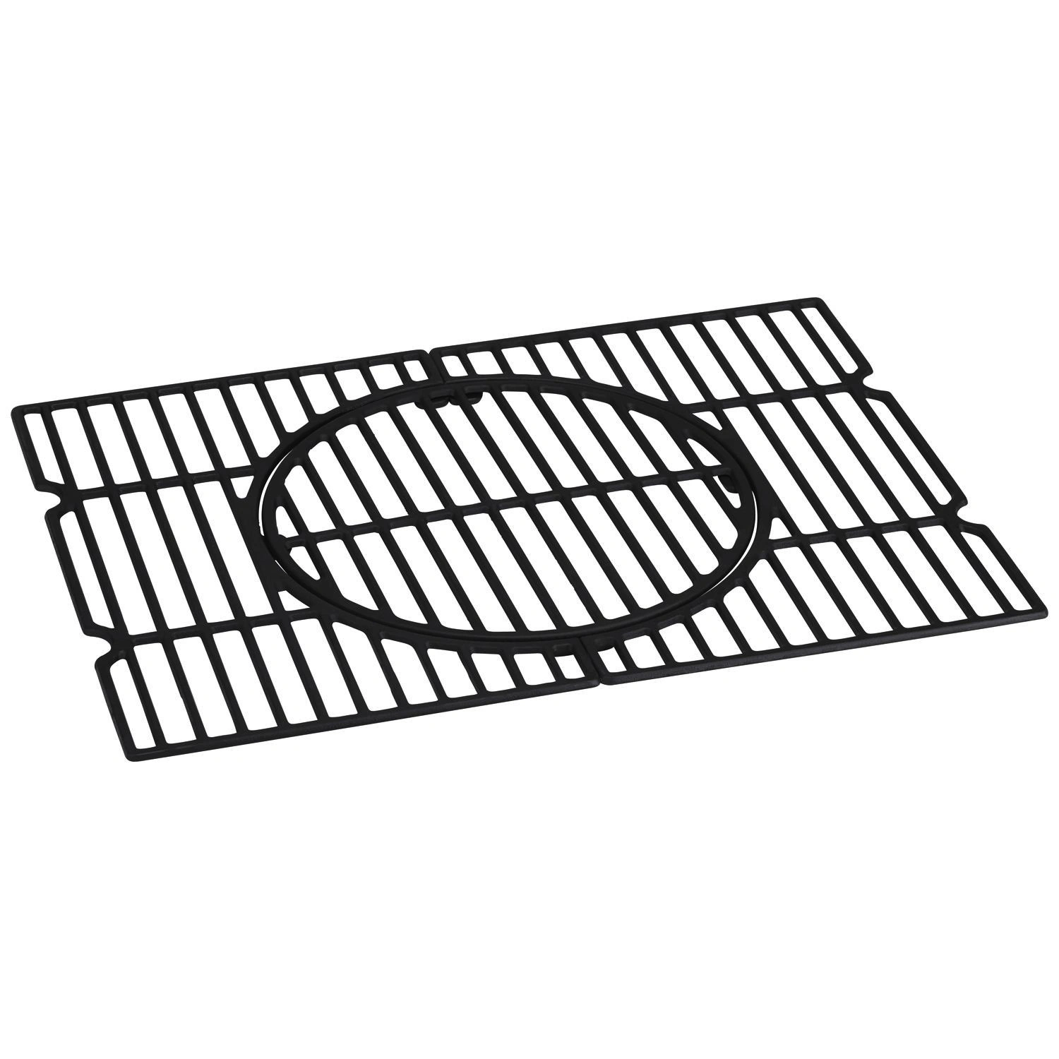 Grillrost, Gusseisen, Breite: 56,8 cm