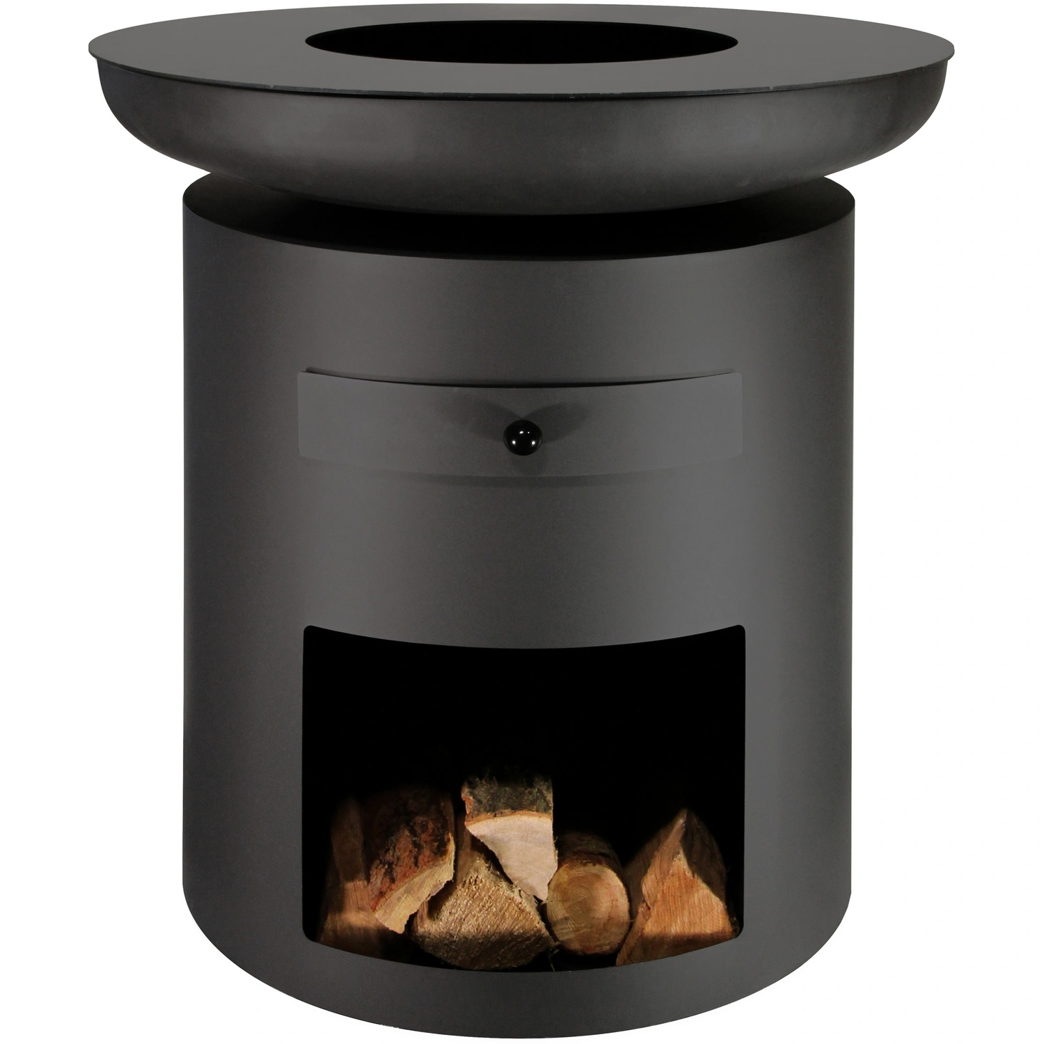 Grillsäule »Sioux«, Höhe: 88 cm, schwarz