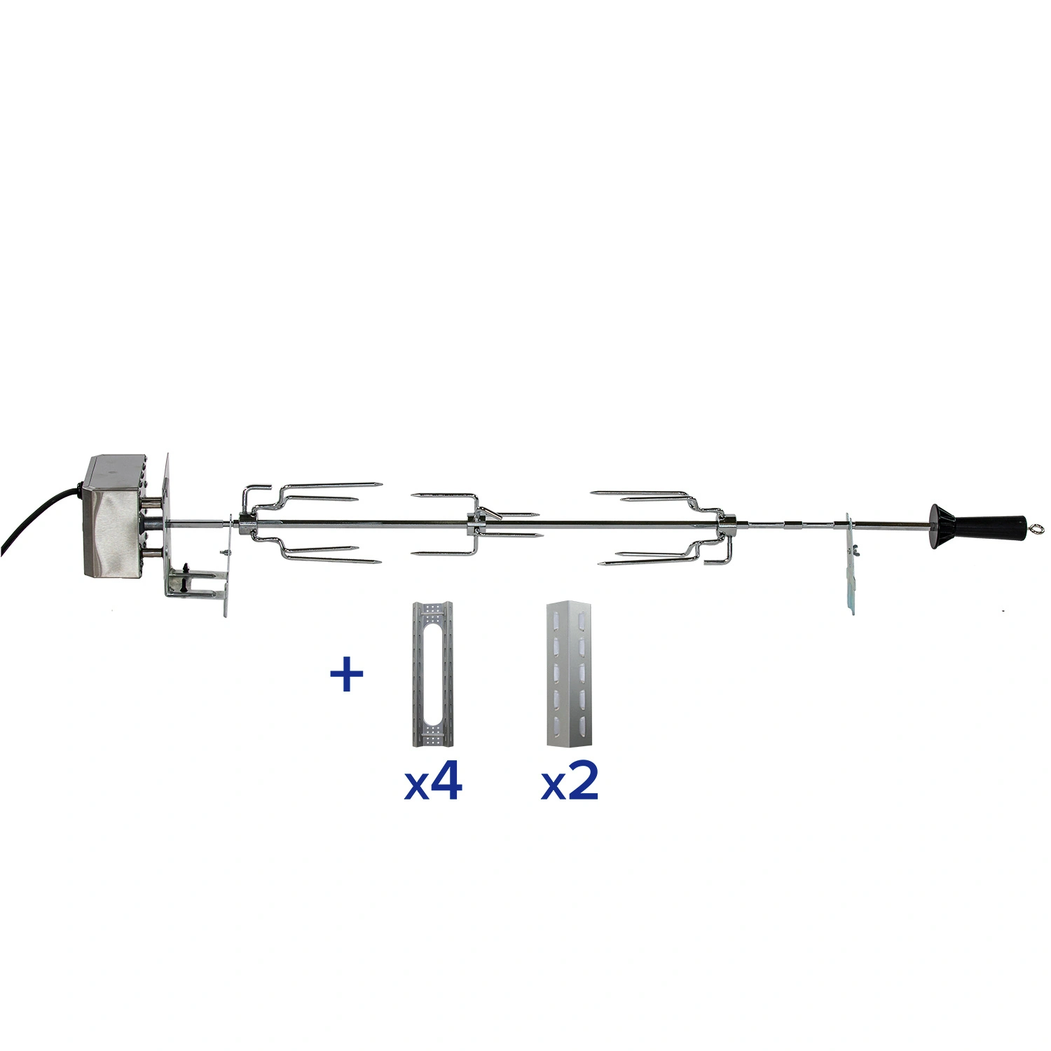 Grillspieß »Culinary Modular«, silberfarben, Edelstahl