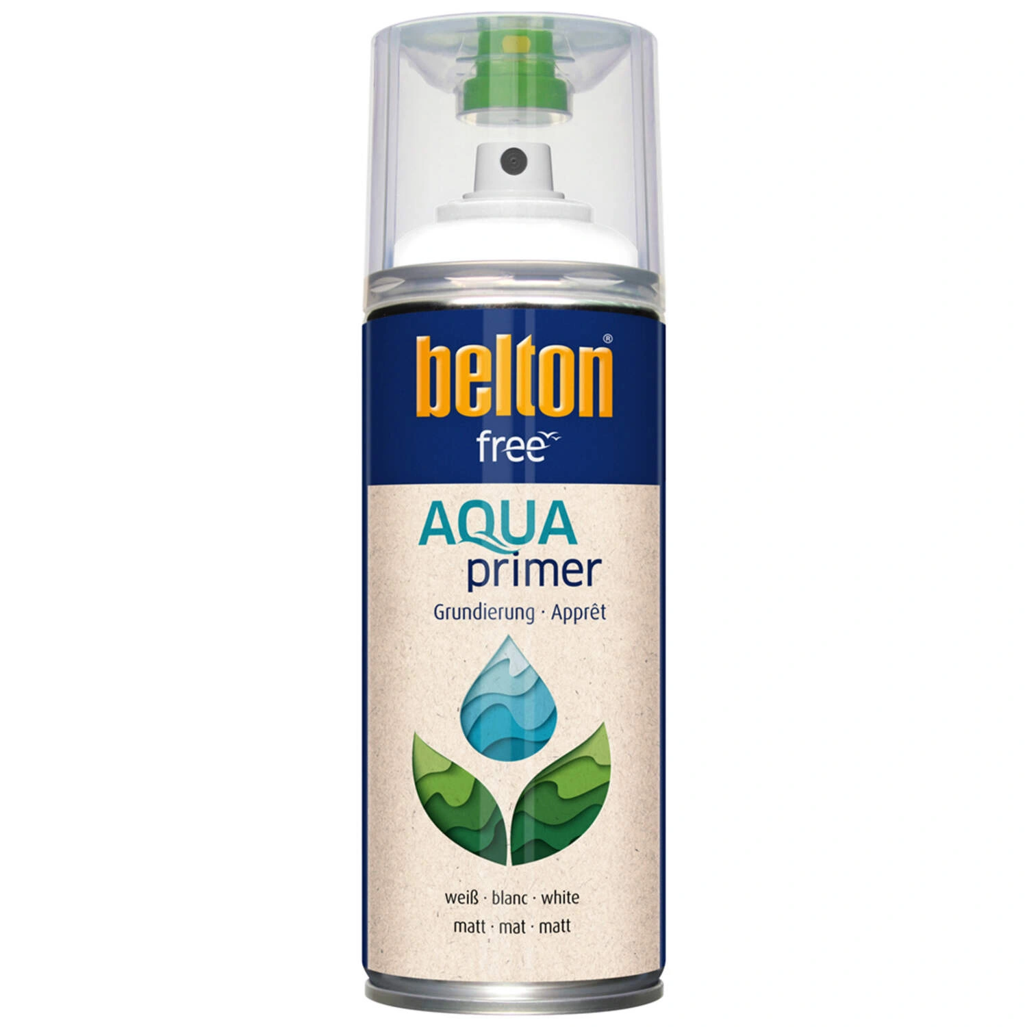 Sprühlack »free«, weiß, matt, 400ml