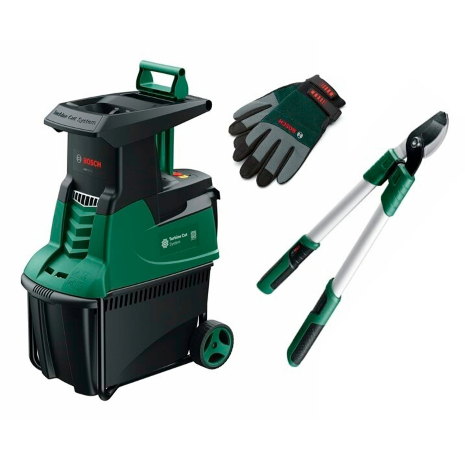 Häcksler »AXT 25 TC«, inkl. Astschere und Handschuhe