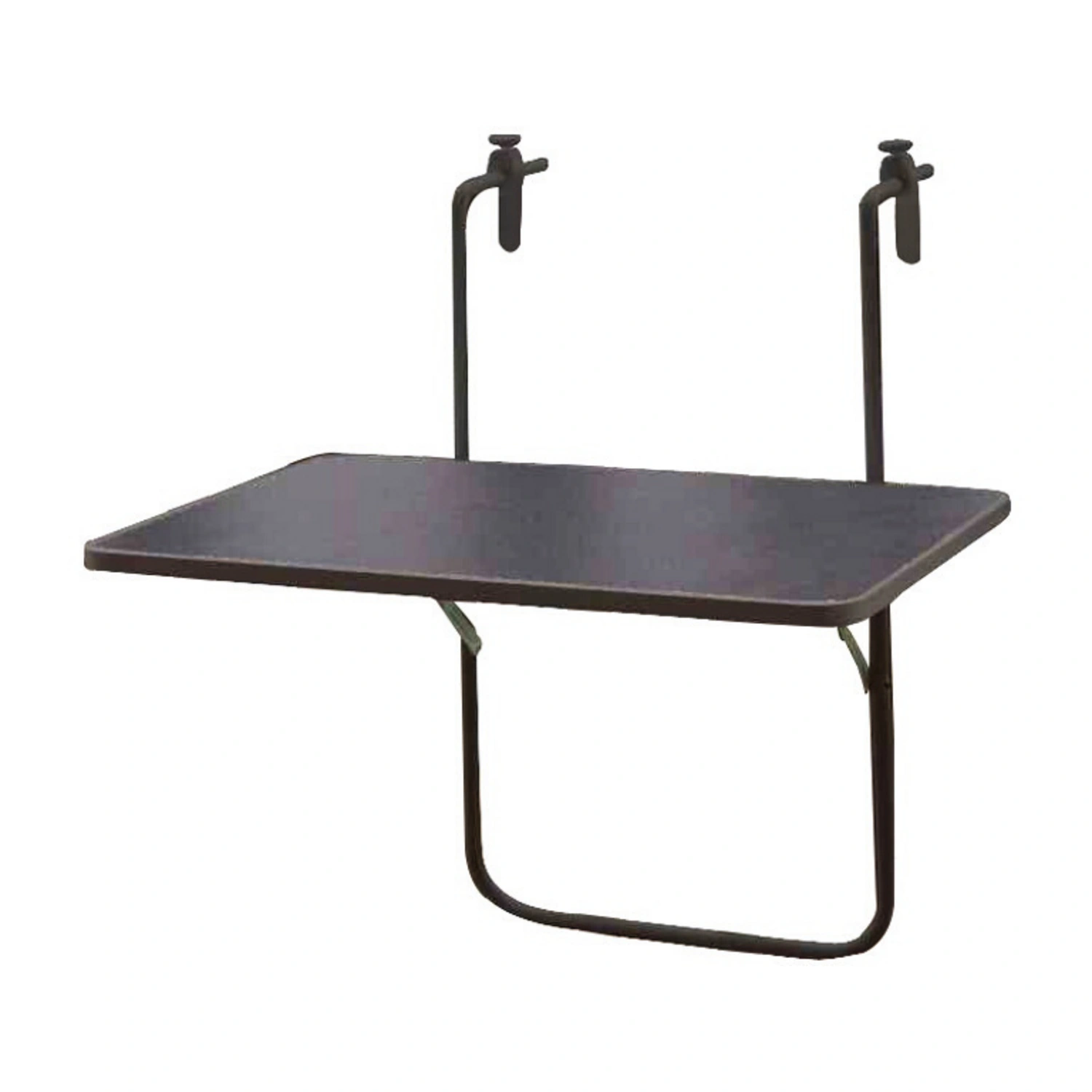 Hängetisch, LxB: 60 x 40 cm, Alcotop, rechteckig, anthrazit