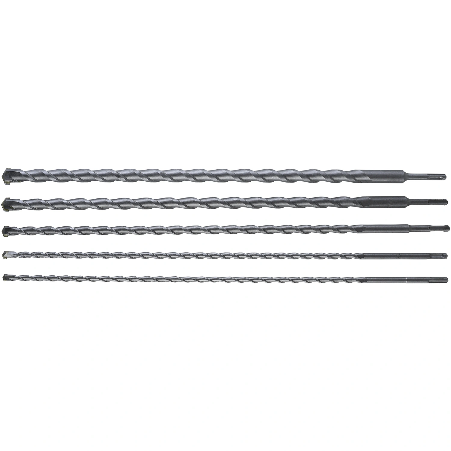 Hammerbohrer-Set, SDS-plus, grau