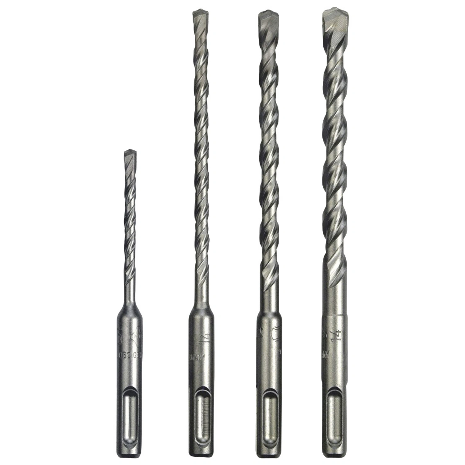 Hammerbohrer-Set, SDS-plus, Ø 5/6/8/10 mm, 4