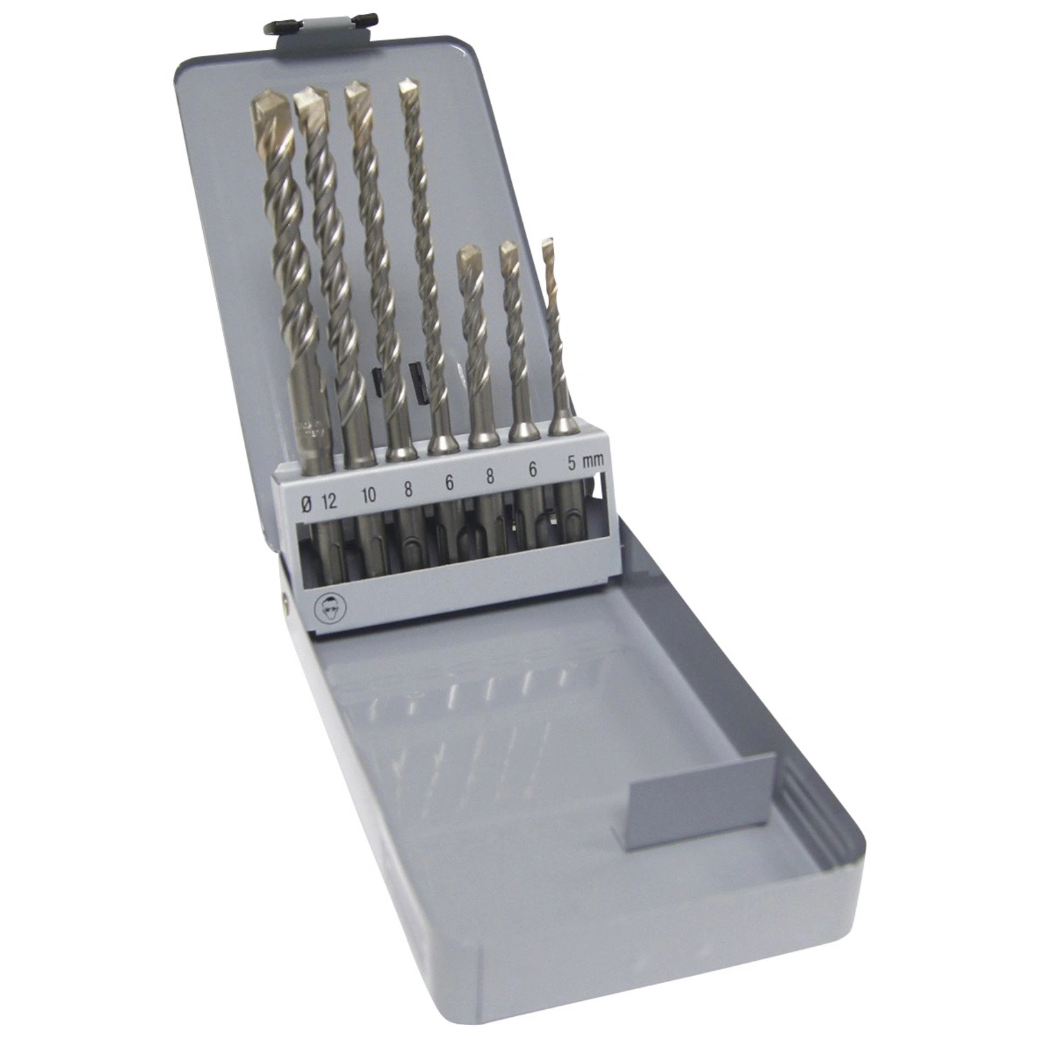 Hammerbohrer-Set, SDS-plus, Ø 5/6/8/6/8/10/12 mm, 7