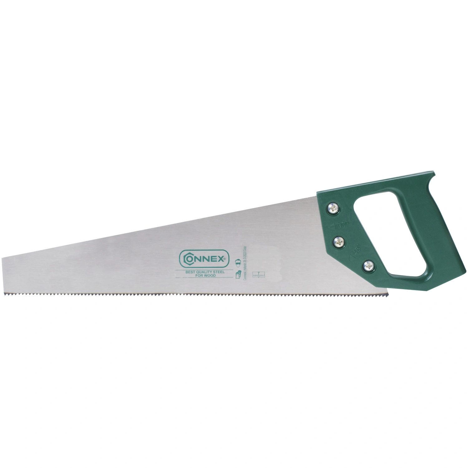 Handsäge, Länge: 37 cm, Material Sägeblatt: Metall